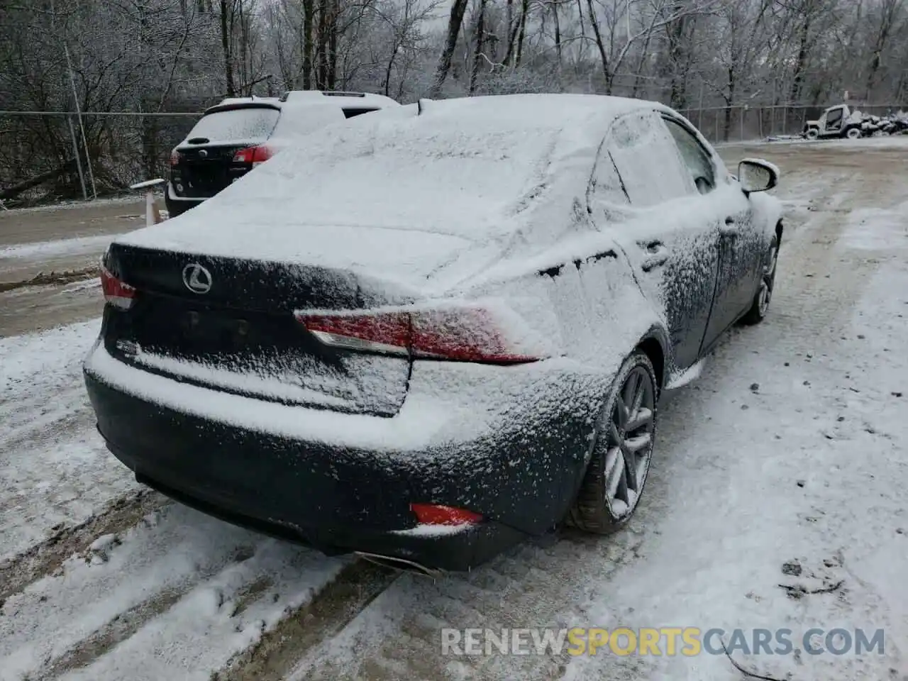 4 Photograph of a damaged car JTHC81D2XK5037035 LEXUS IS 2019