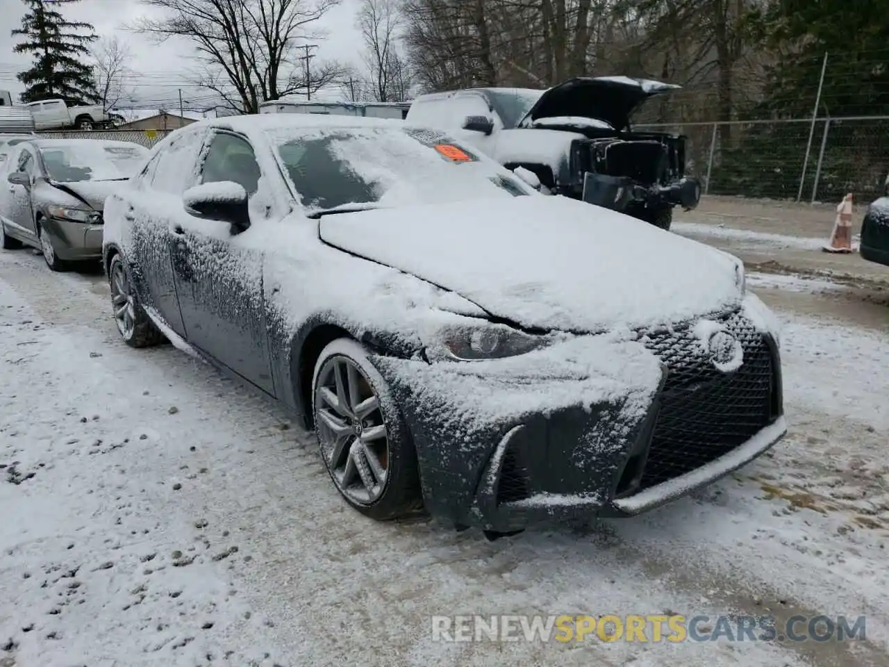 9 Photograph of a damaged car JTHC81D2XK5037035 LEXUS IS 2019