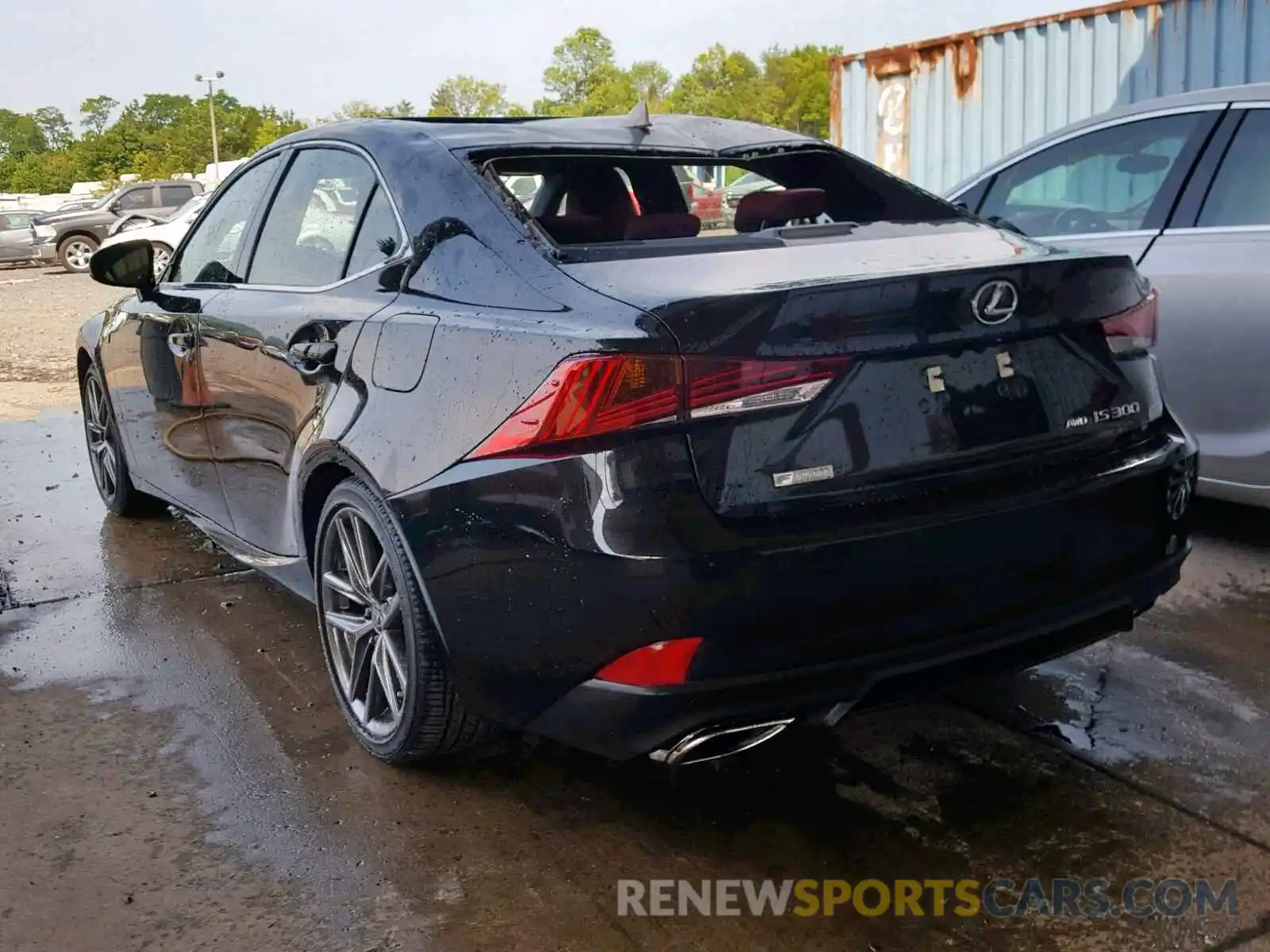 3 Photograph of a damaged car JTHC81D2XK5038606 LEXUS IS 2019