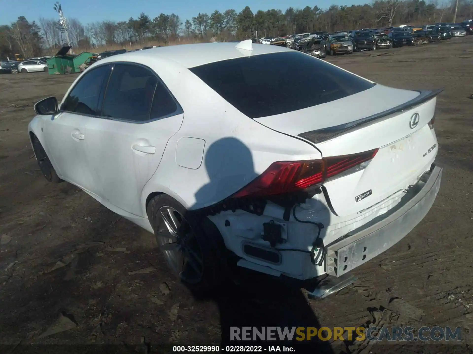 3 Photograph of a damaged car JTHC81D2XK5039299 LEXUS IS 2019