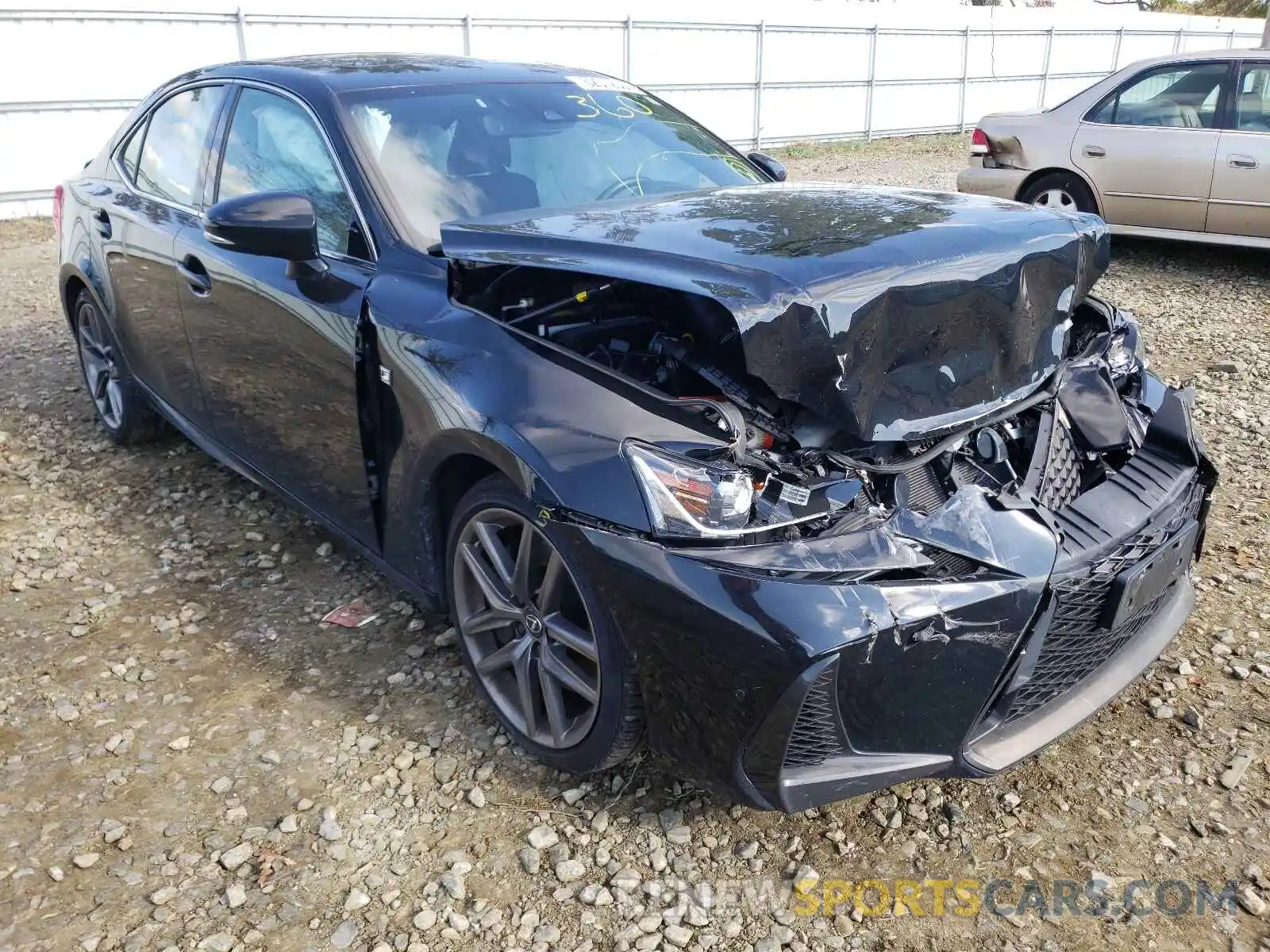 1 Photograph of a damaged car JTHCZ1D23K5016234 LEXUS IS 2019