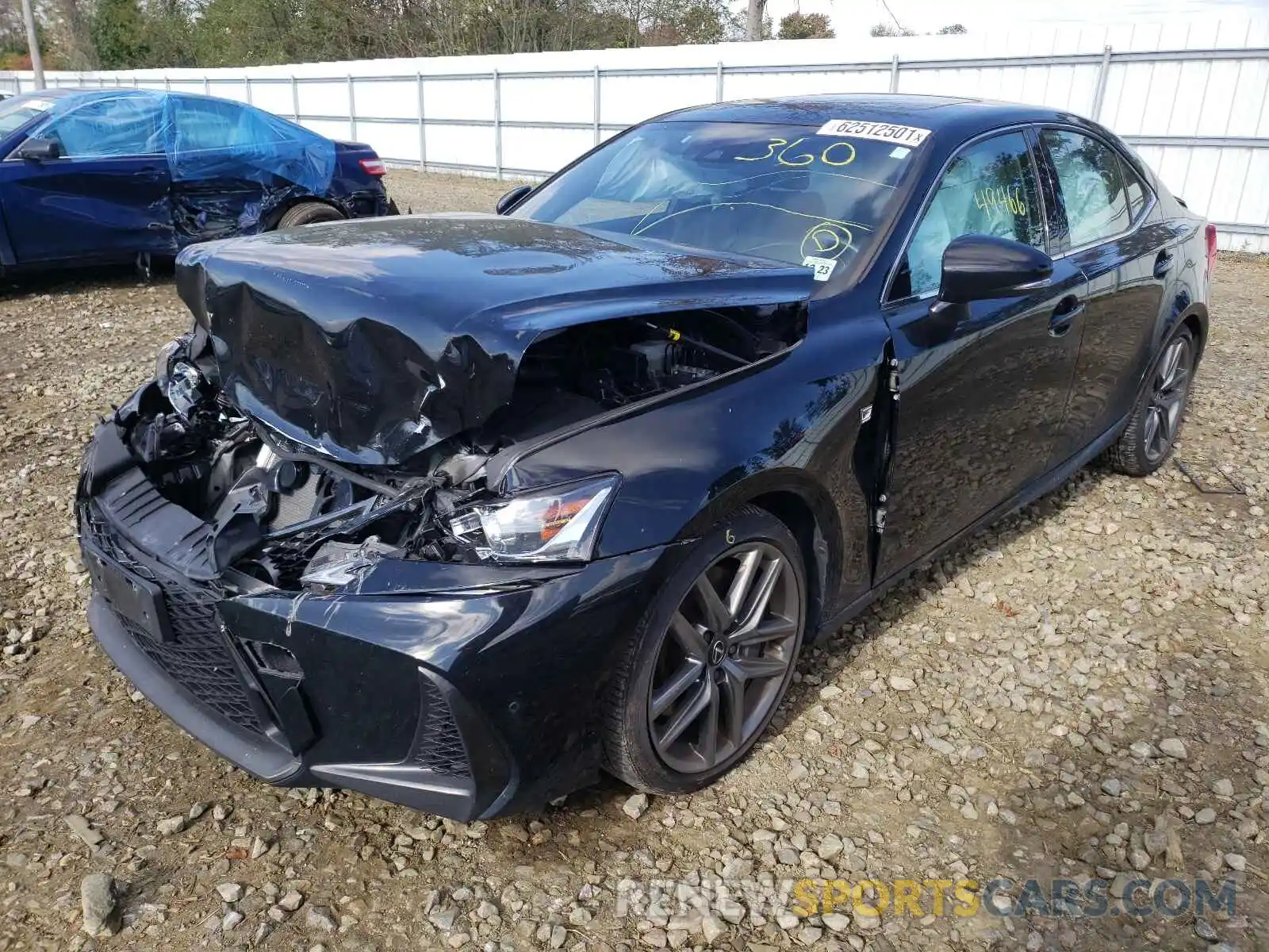 2 Фотография поврежденного автомобиля JTHCZ1D23K5016234 LEXUS IS 2019