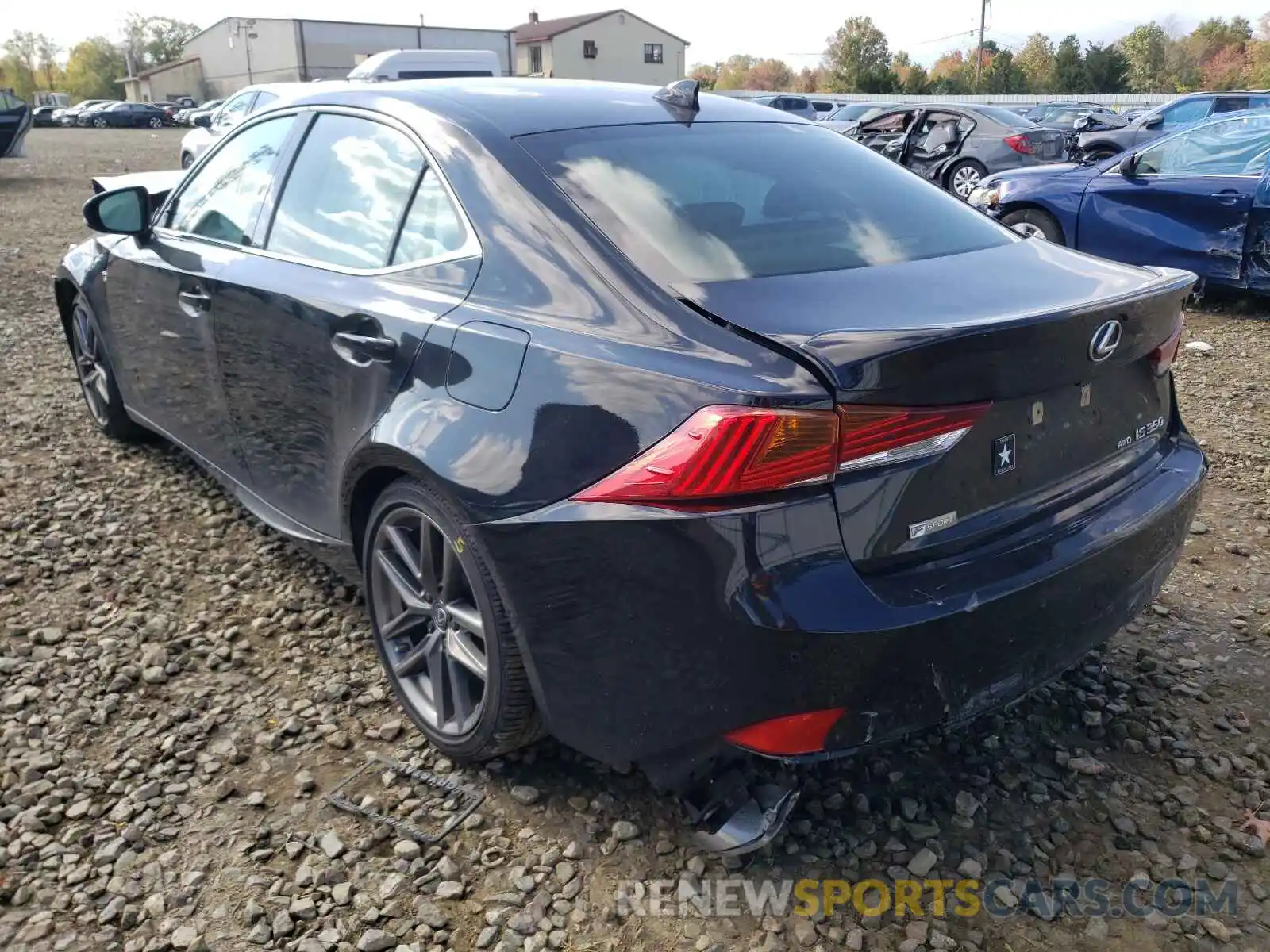 3 Photograph of a damaged car JTHCZ1D23K5016234 LEXUS IS 2019