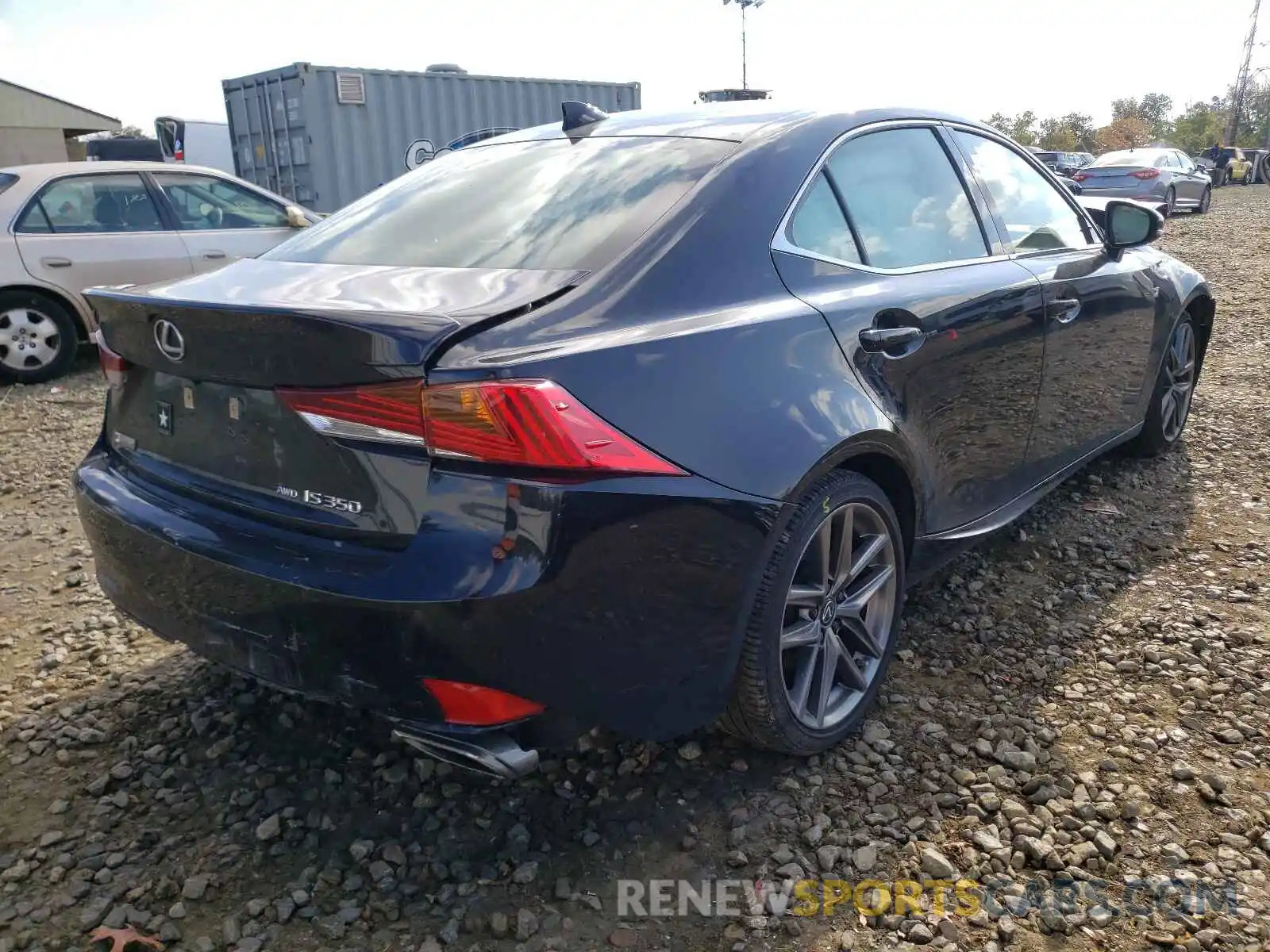 4 Photograph of a damaged car JTHCZ1D23K5016234 LEXUS IS 2019