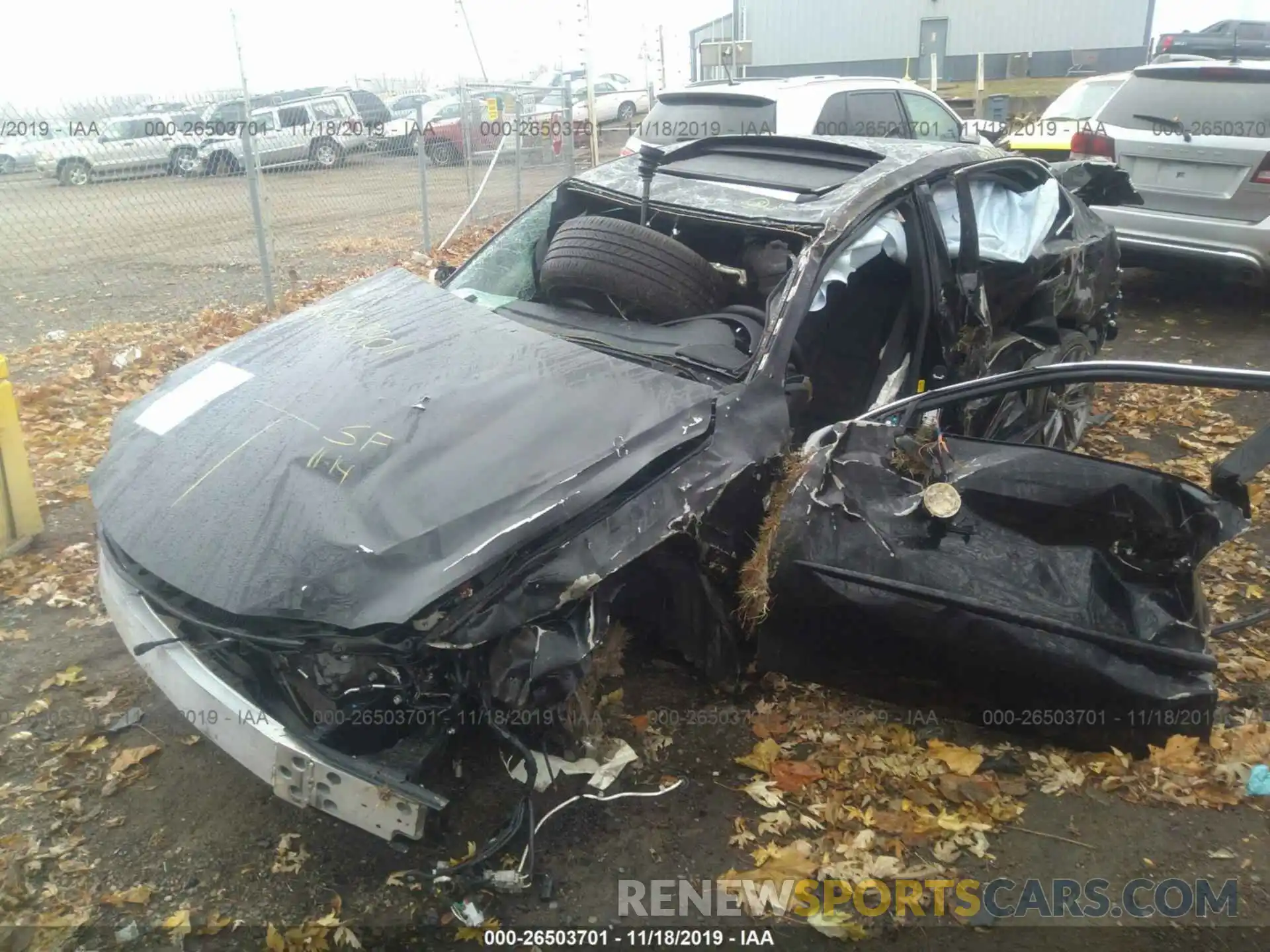 2 Photograph of a damaged car JTHCZ1D23K5016573 LEXUS IS 2019