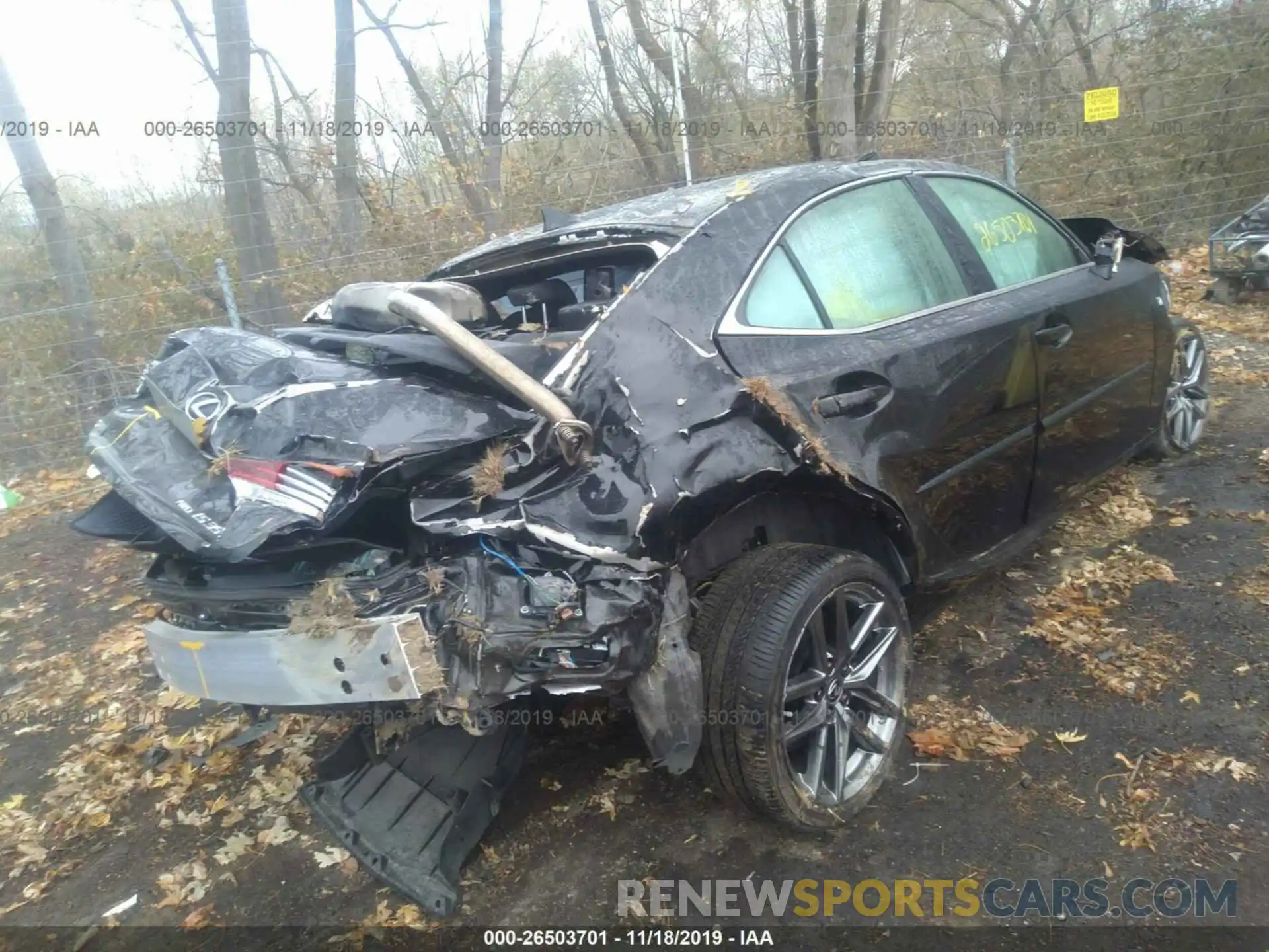 4 Photograph of a damaged car JTHCZ1D23K5016573 LEXUS IS 2019