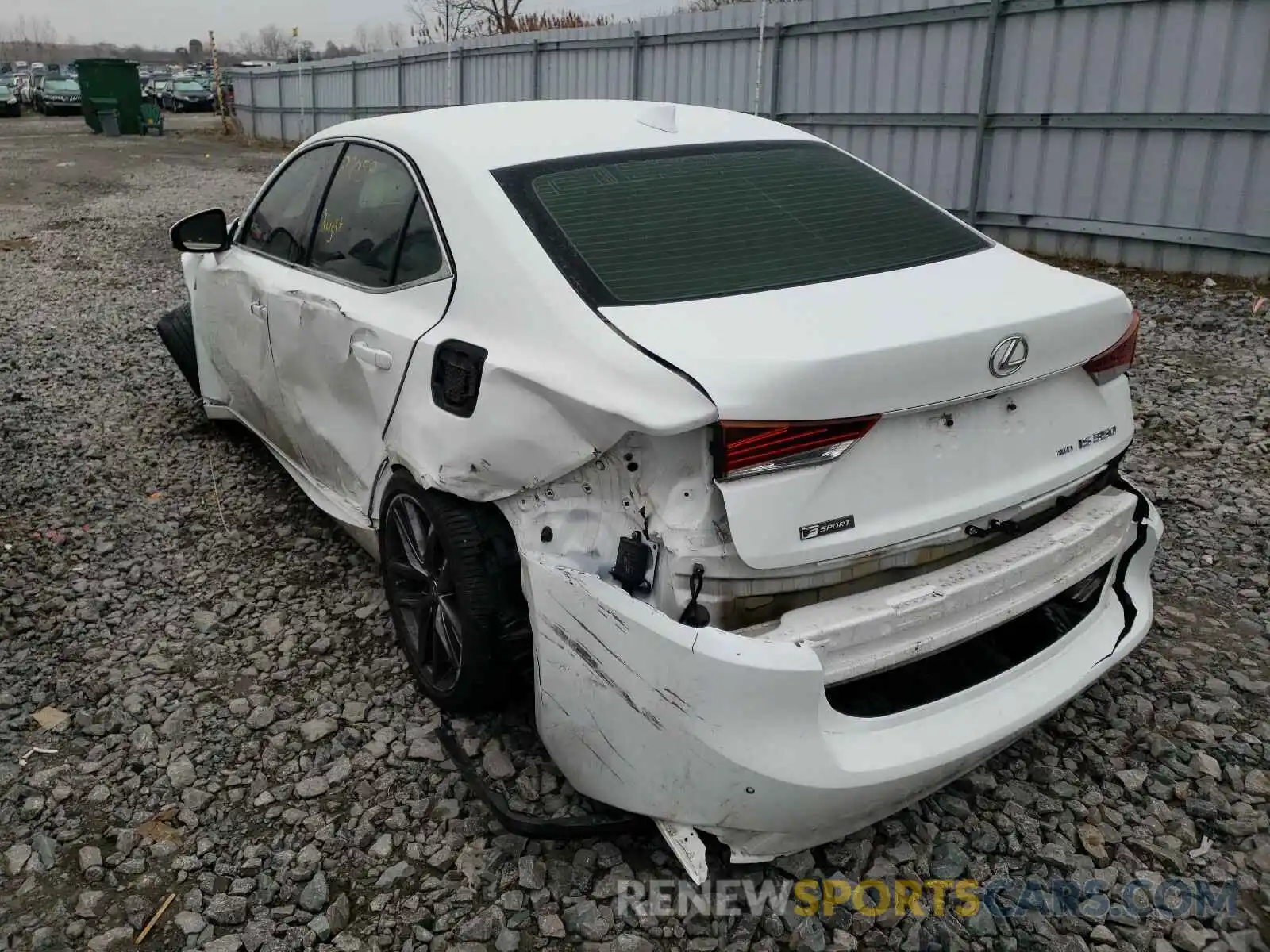 3 Photograph of a damaged car JTHCZ1D23K5016704 LEXUS IS 2019