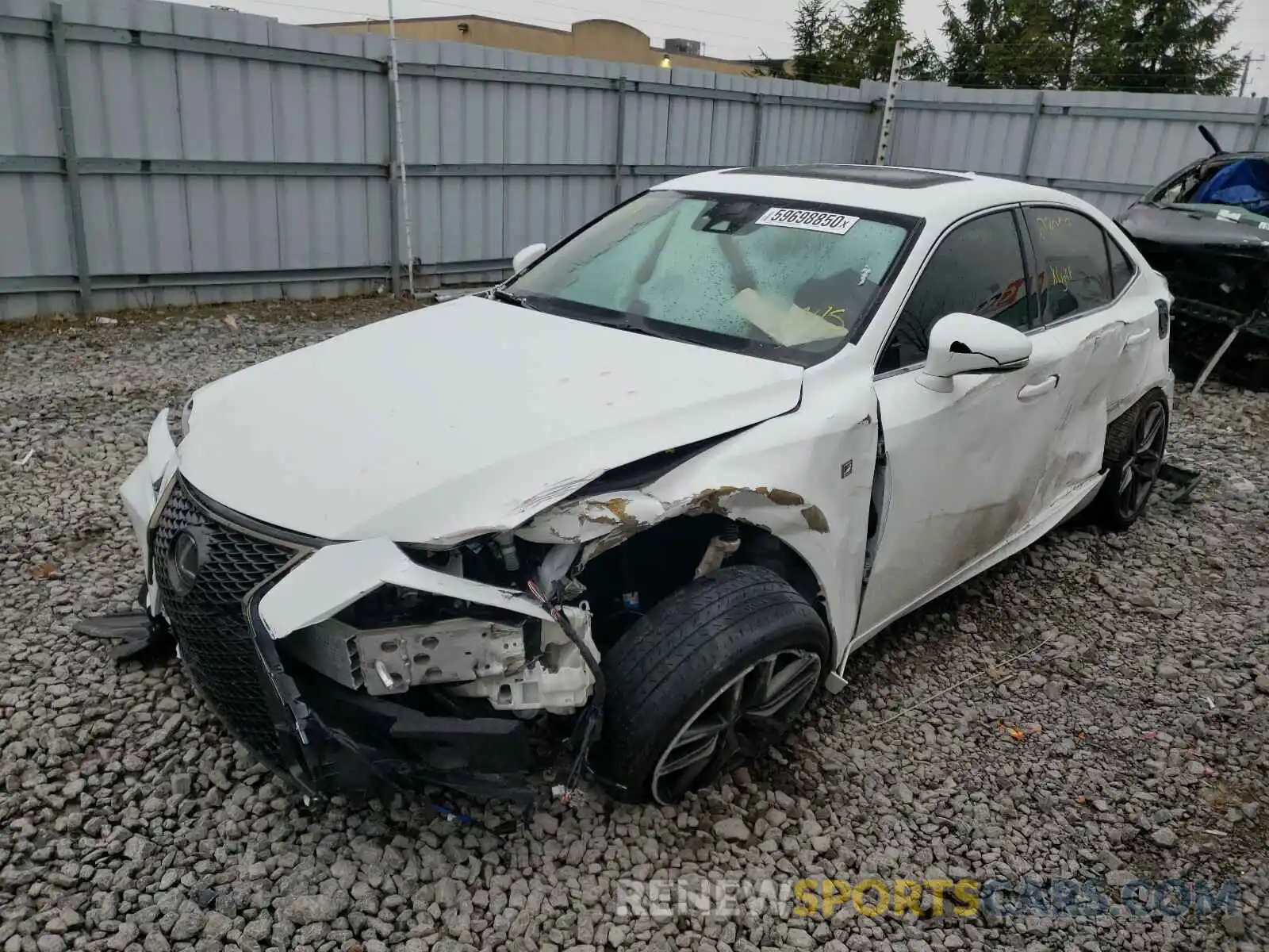 9 Photograph of a damaged car JTHCZ1D23K5016704 LEXUS IS 2019