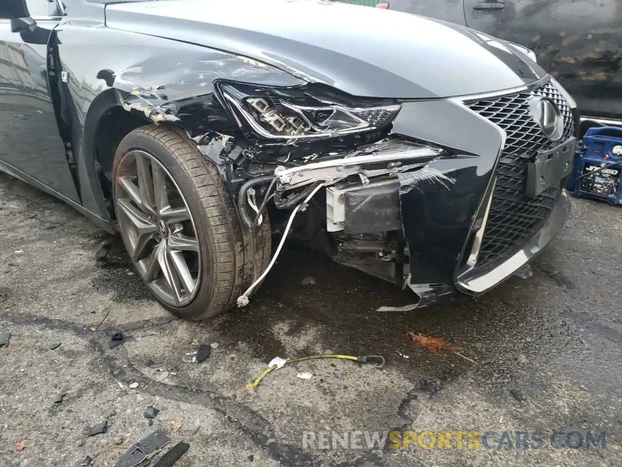 9 Фотография поврежденного автомобиля JTHCZ1D24K5017117 LEXUS IS 2019