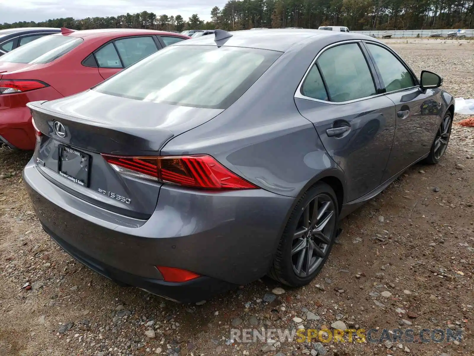 4 Photograph of a damaged car JTHCZ1D27K5016687 LEXUS IS 2019