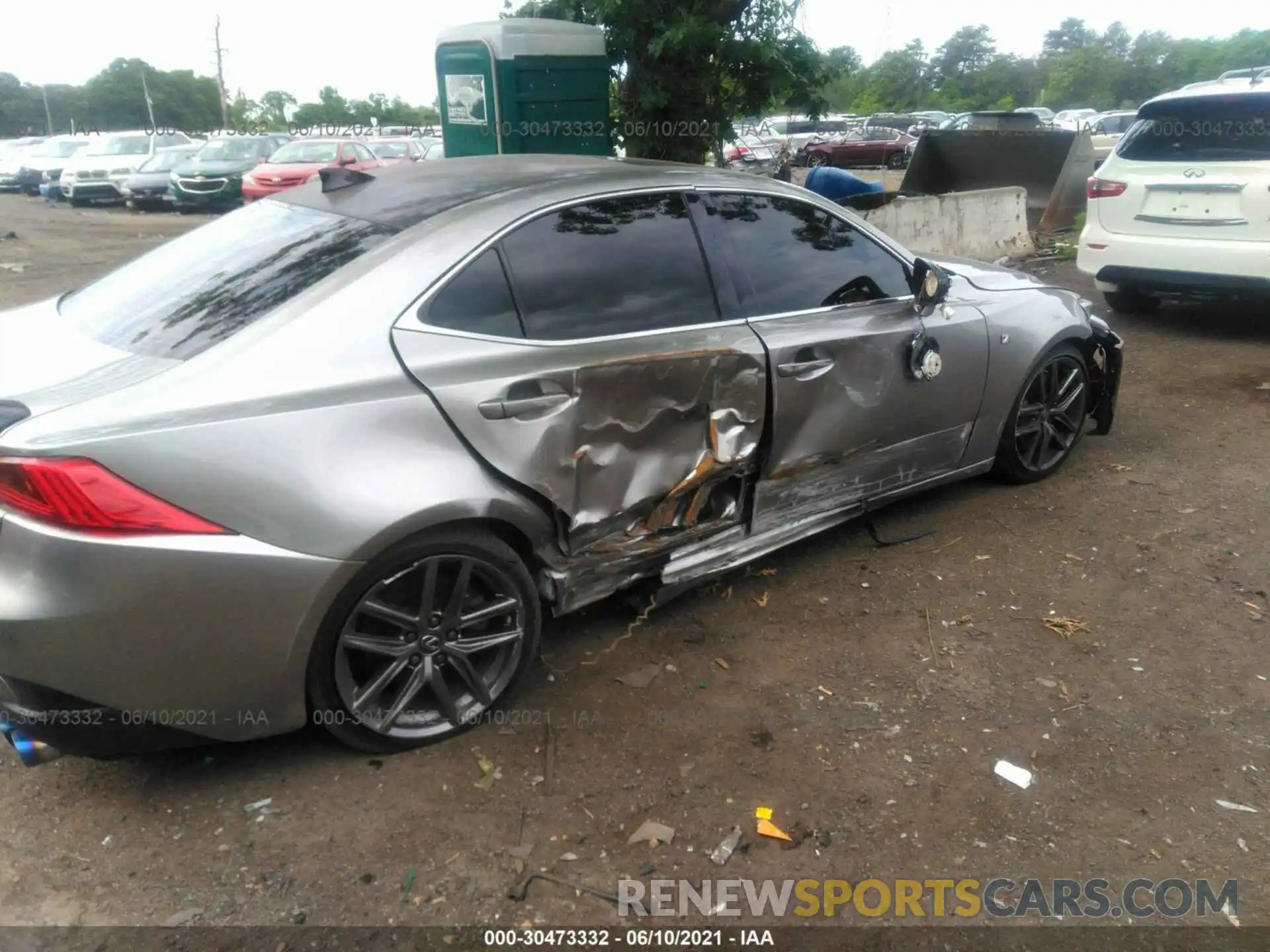 6 Photograph of a damaged car JTHCZ1D28K5016584 LEXUS IS 2019