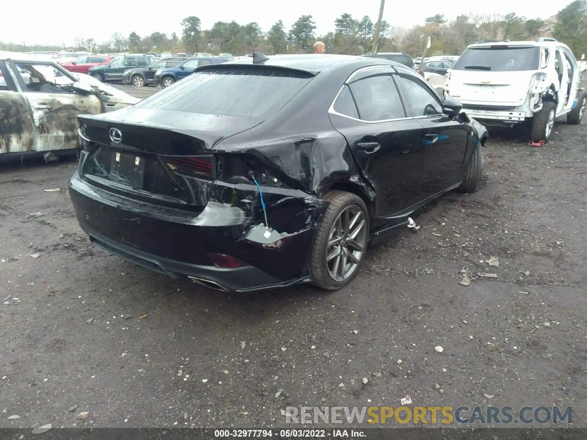 4 Photograph of a damaged car JTHCZ1D29K5016738 LEXUS IS 2019