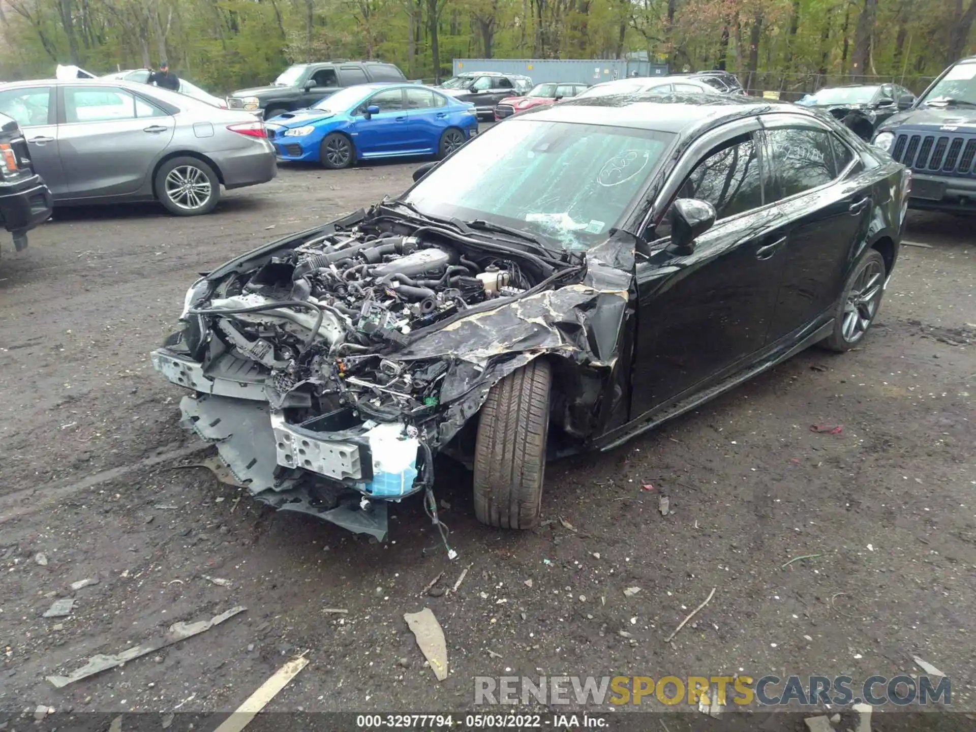 6 Photograph of a damaged car JTHCZ1D29K5016738 LEXUS IS 2019