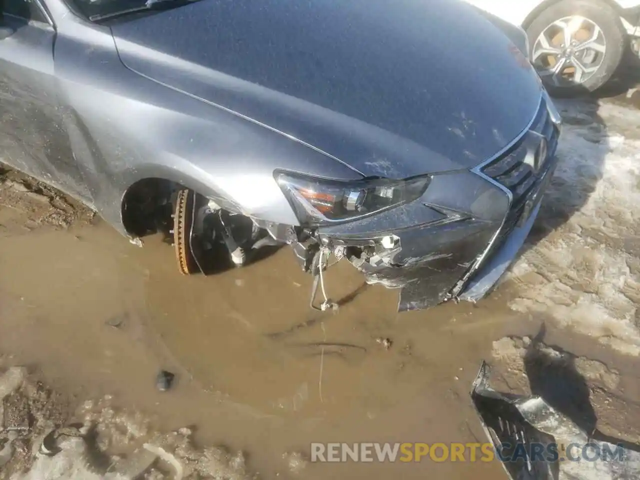 9 Photograph of a damaged car JTHA81F2XL5041317 LEXUS IS 2020