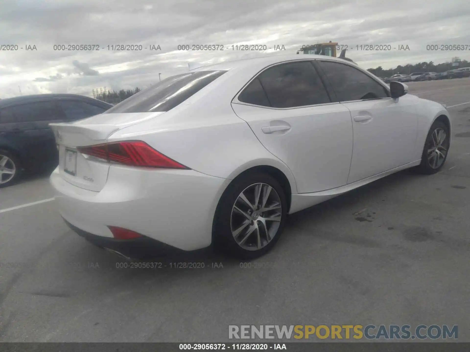 4 Photograph of a damaged car JTHAA1D20L5104769 LEXUS IS 2020