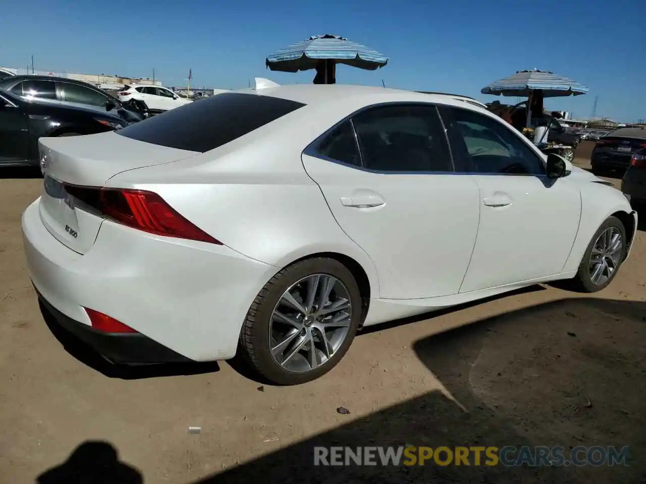 3 Photograph of a damaged car JTHAA1D21L5102464 LEXUS IS 2020