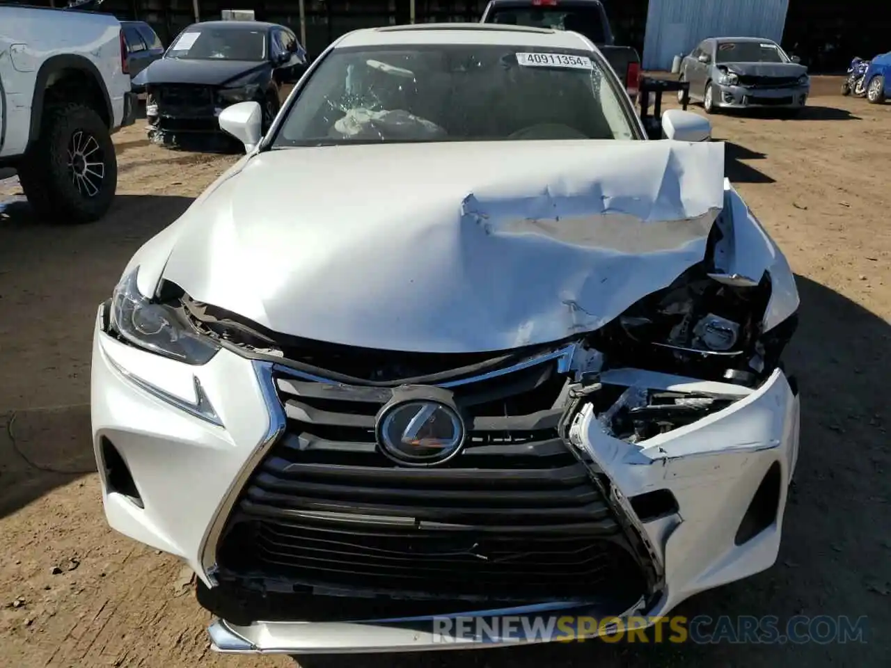 5 Photograph of a damaged car JTHAA1D21L5102464 LEXUS IS 2020