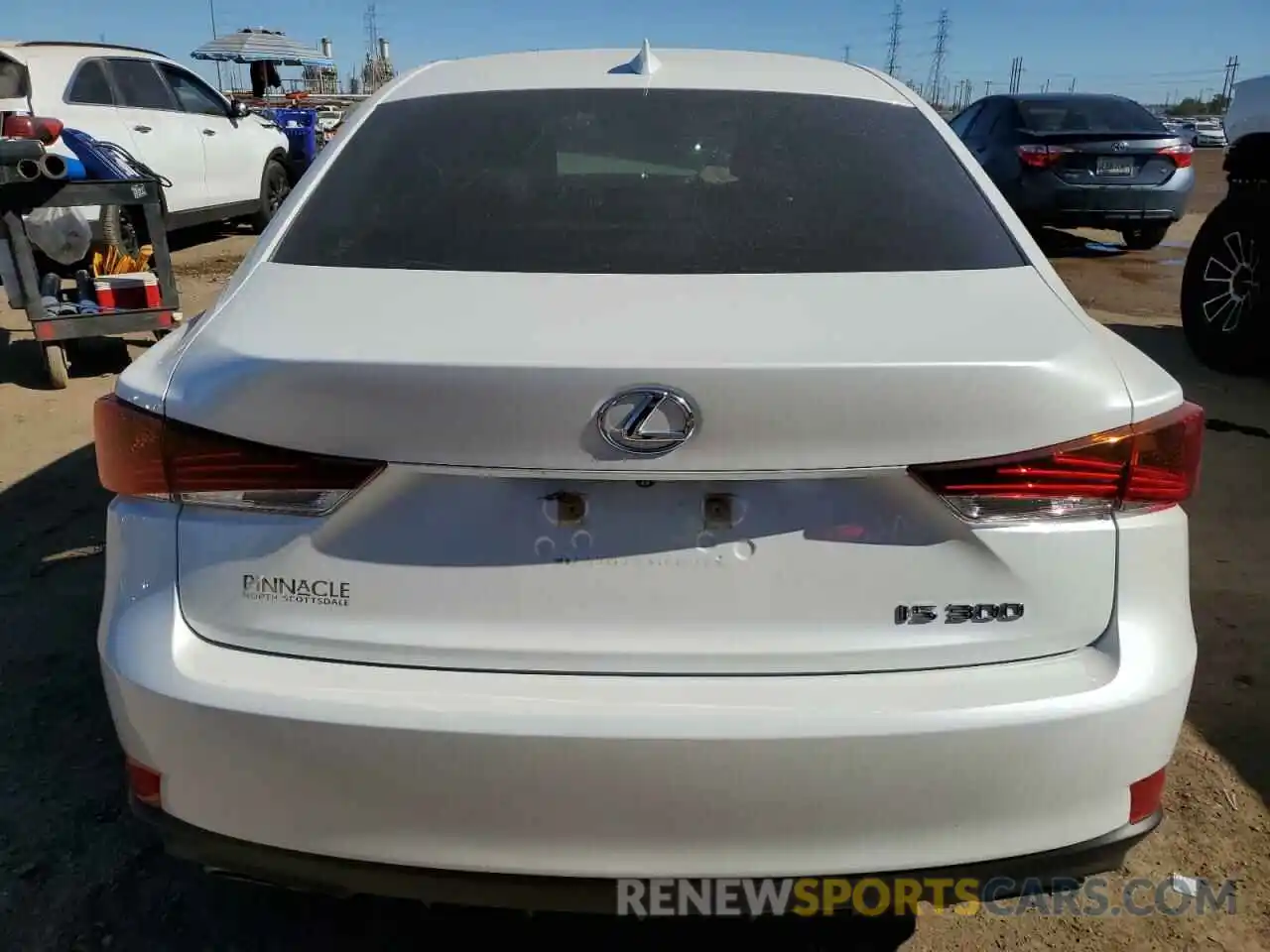 6 Photograph of a damaged car JTHAA1D21L5102464 LEXUS IS 2020