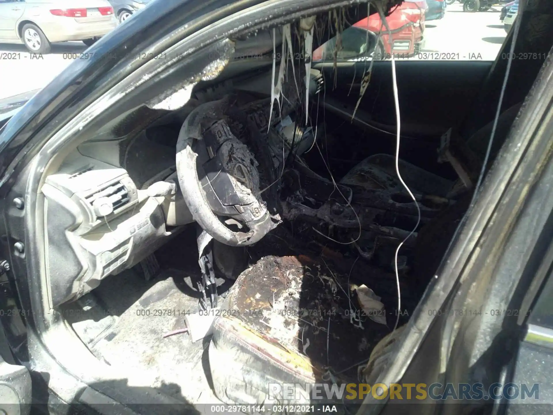 6 Photograph of a damaged car JTHAA1D21L5107597 LEXUS IS 2020