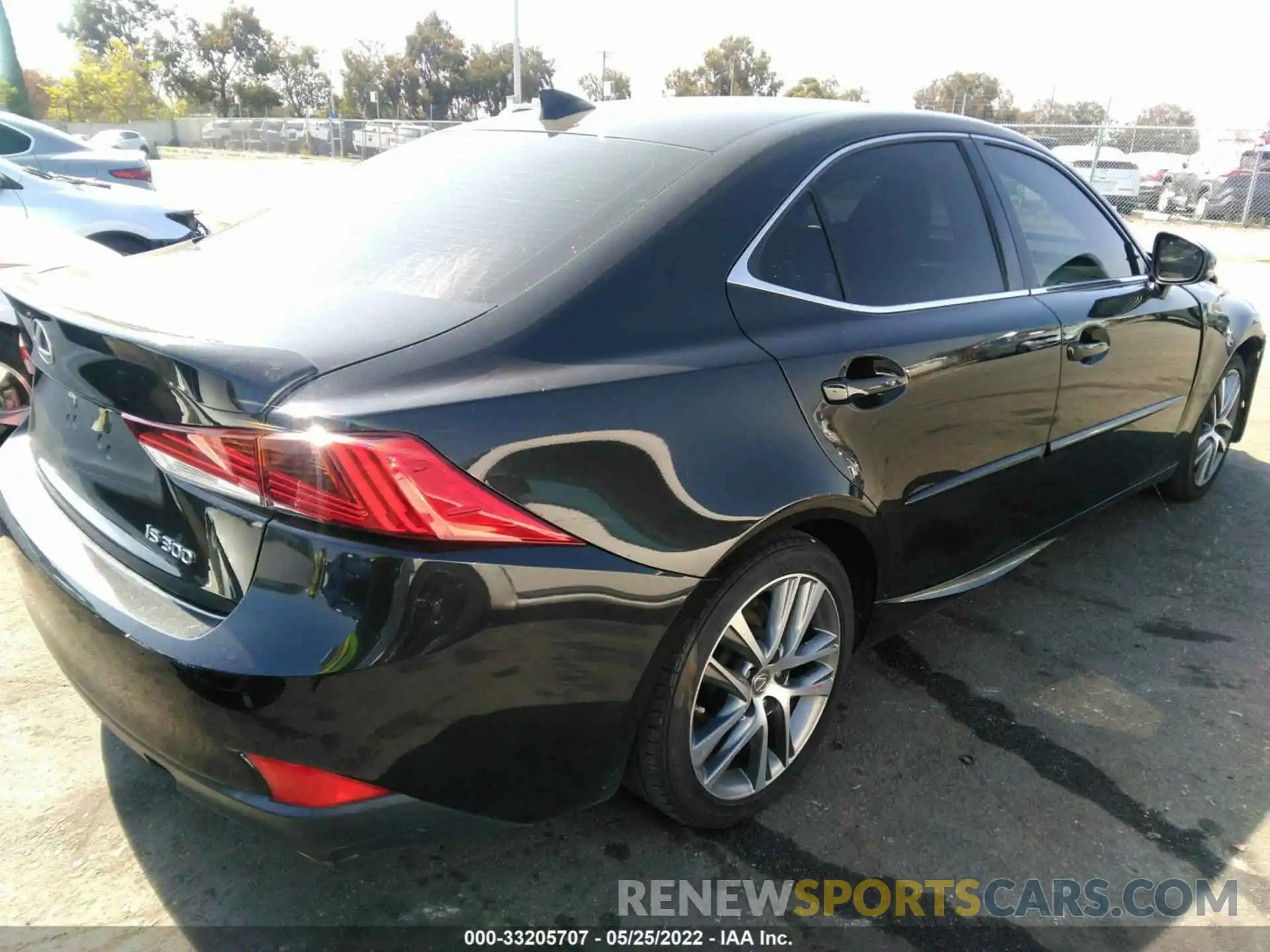 4 Photograph of a damaged car JTHAA1D21L5108653 LEXUS IS 2020