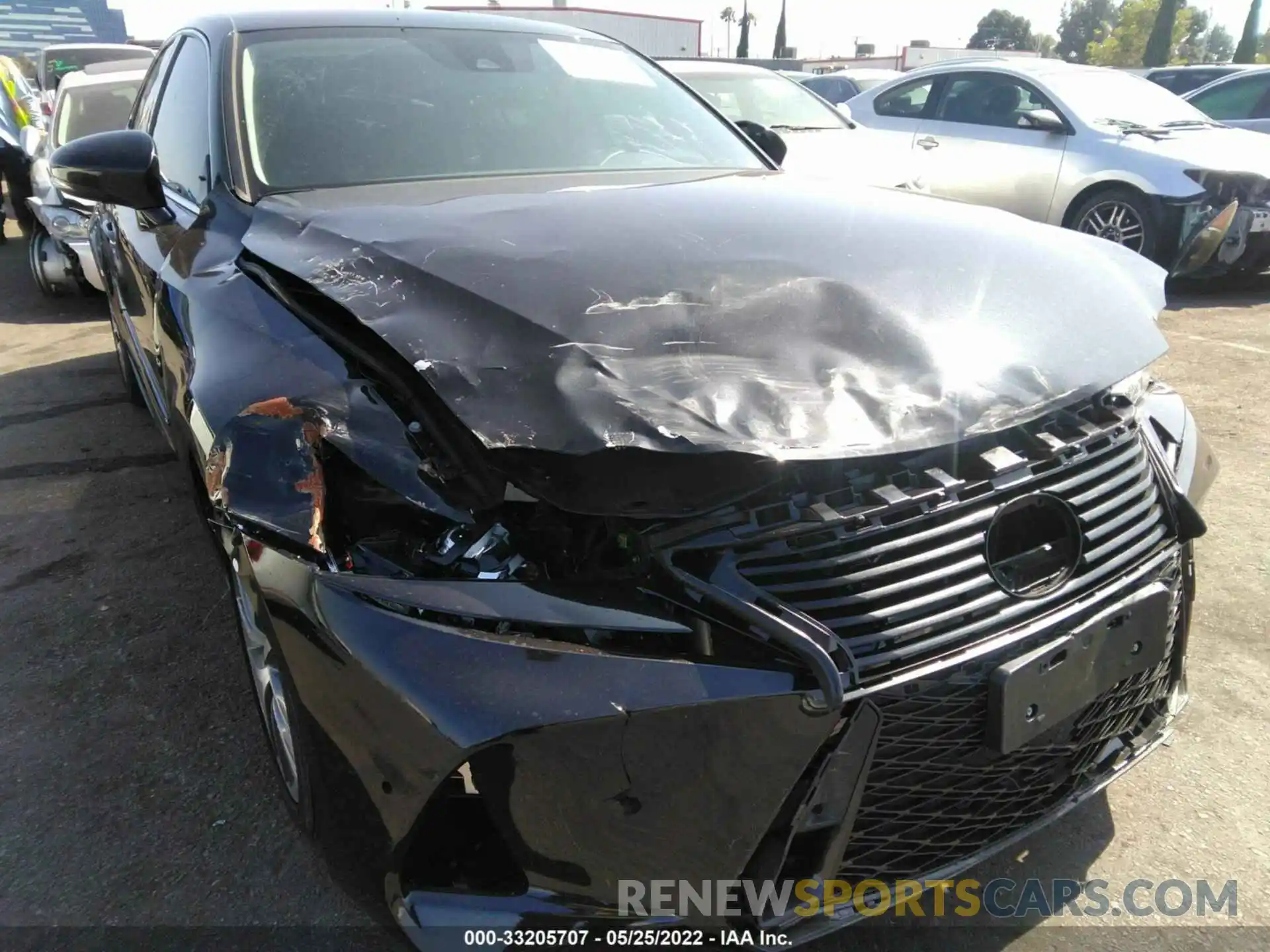 6 Photograph of a damaged car JTHAA1D21L5108653 LEXUS IS 2020