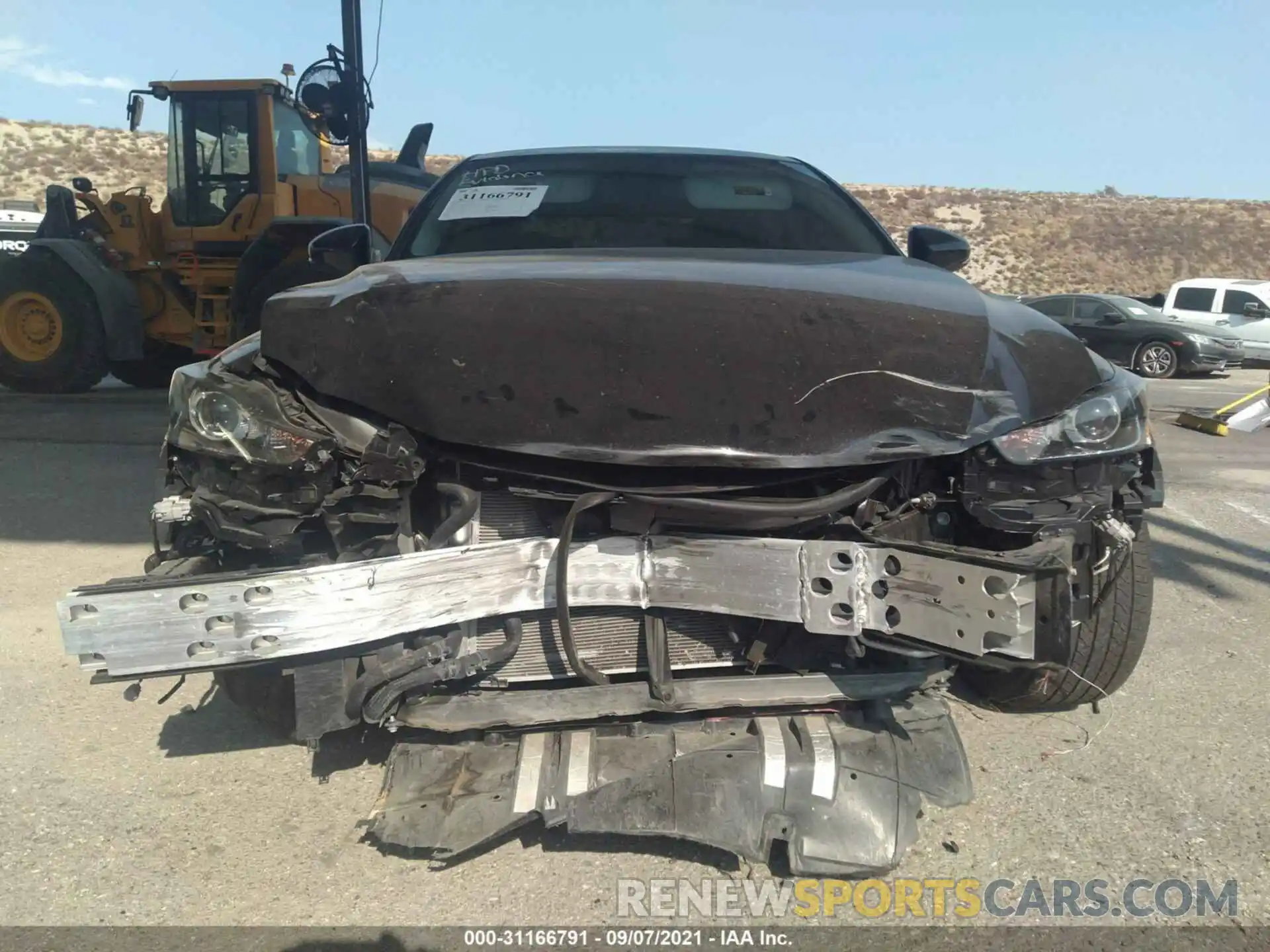 6 Photograph of a damaged car JTHAA1D22L5103025 LEXUS IS 2020