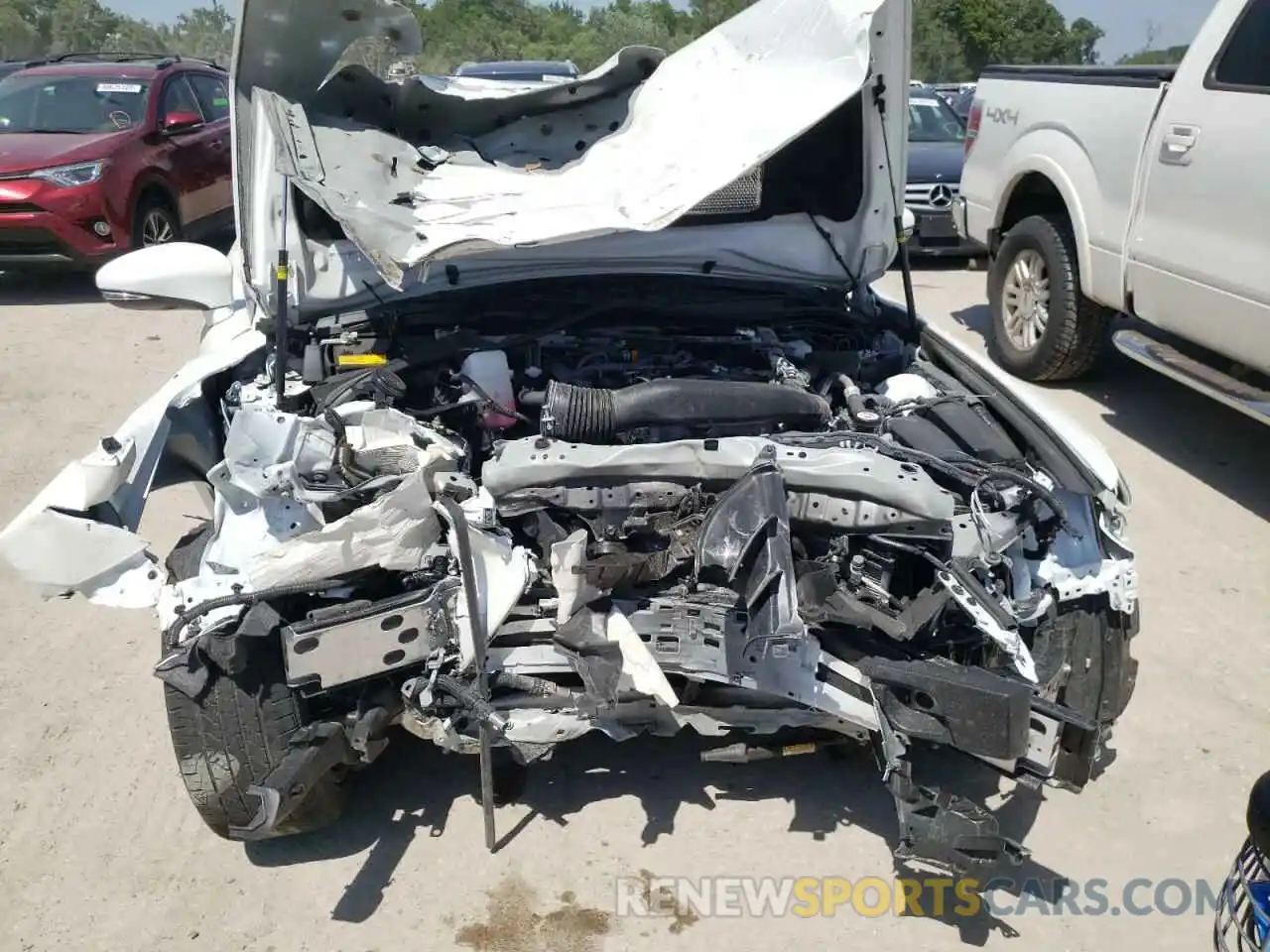 9 Photograph of a damaged car JTHAA1D22L5108984 LEXUS IS 2020