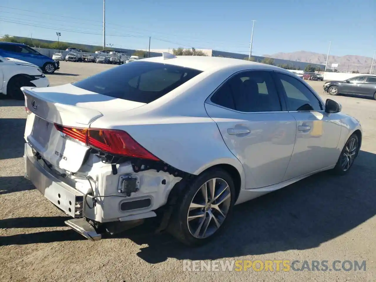 3 Photograph of a damaged car JTHAA1D23L5102417 LEXUS IS 2020