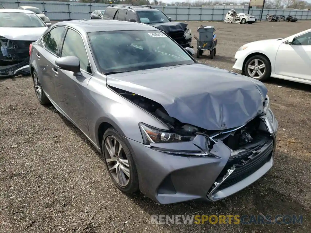 1 Photograph of a damaged car JTHAA1D23L5103437 LEXUS IS 2020