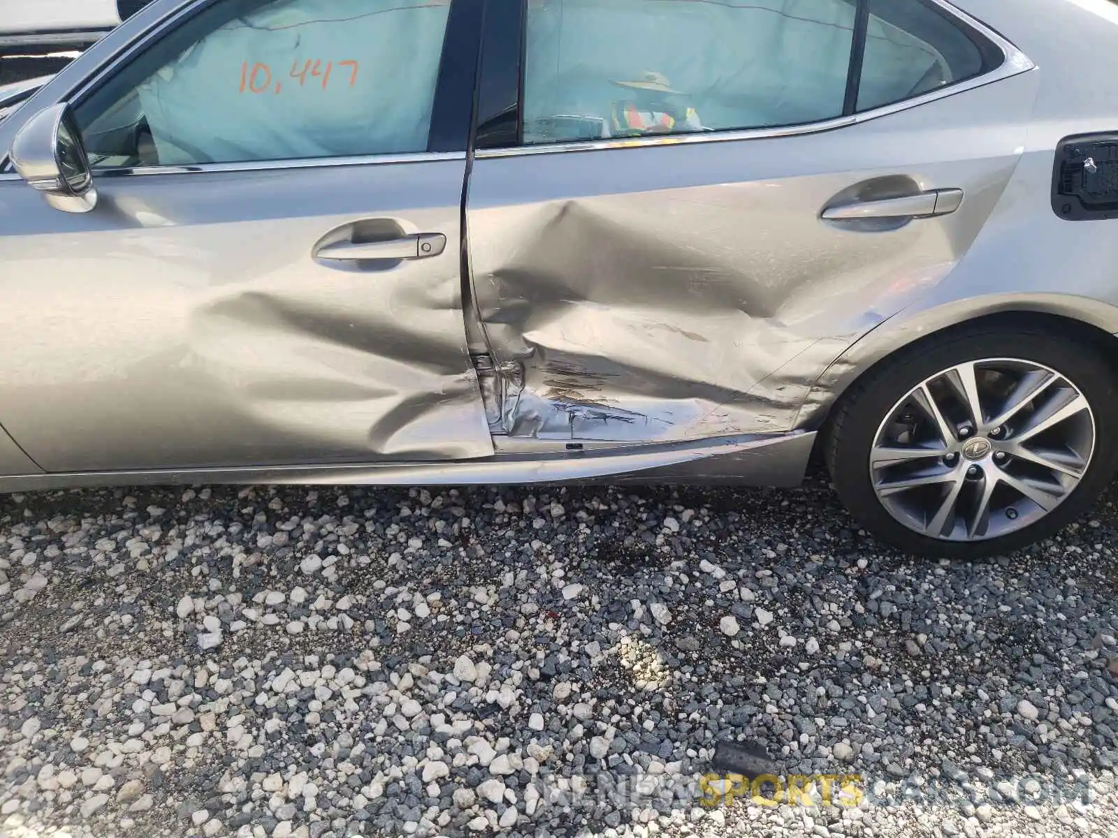 9 Photograph of a damaged car JTHAA1D24L5103978 LEXUS IS 2020