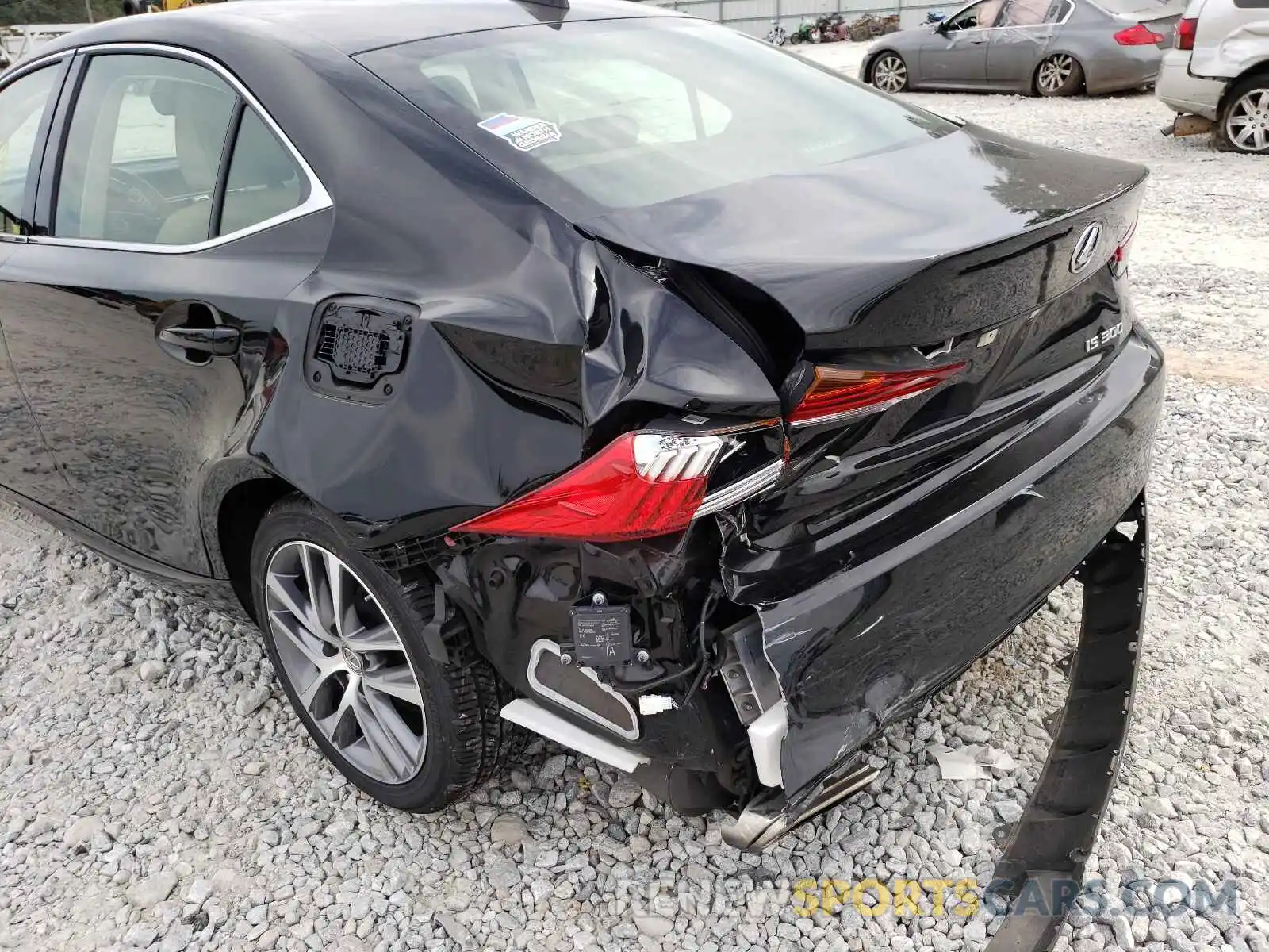 9 Photograph of a damaged car JTHAA1D24L5104239 LEXUS IS 2020