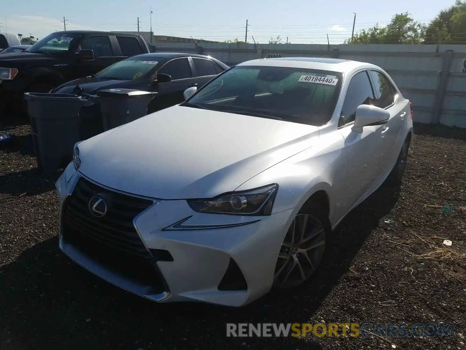 2 Photograph of a damaged car JTHAA1D24L5104662 LEXUS IS 2020