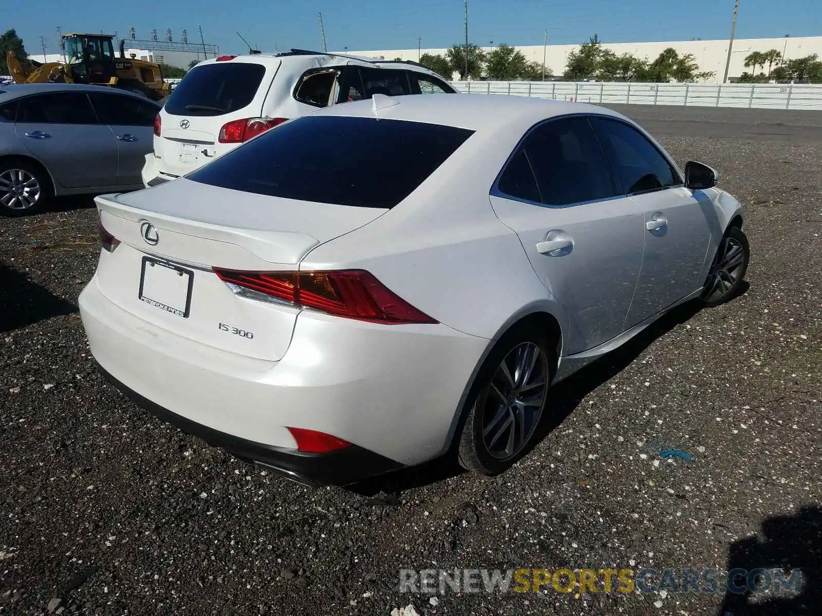 4 Photograph of a damaged car JTHAA1D24L5104662 LEXUS IS 2020