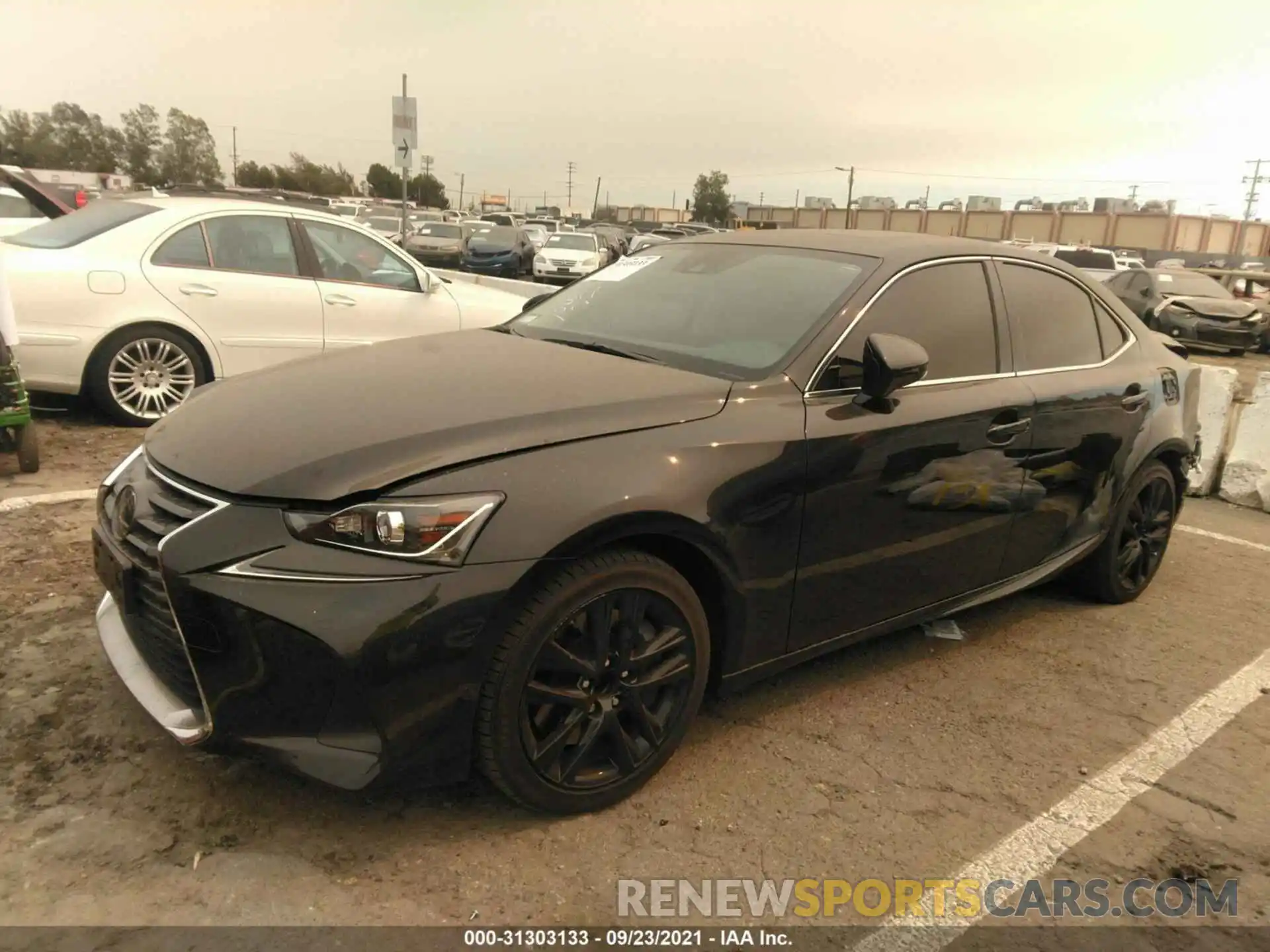 2 Photograph of a damaged car JTHAA1D24L5108811 LEXUS IS 2020