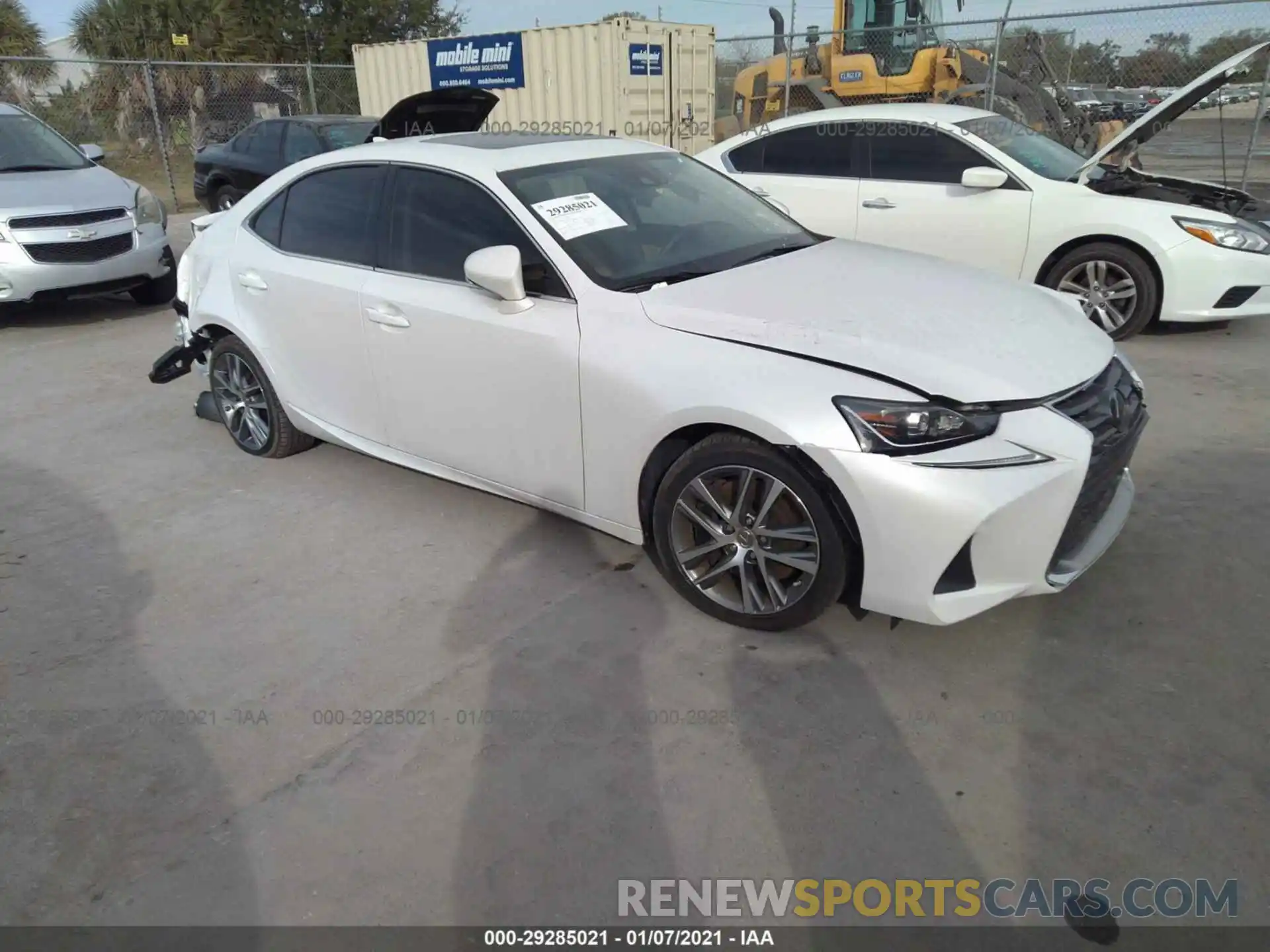 1 Фотография поврежденного автомобиля JTHAA1D25L5102807 LEXUS IS 2020