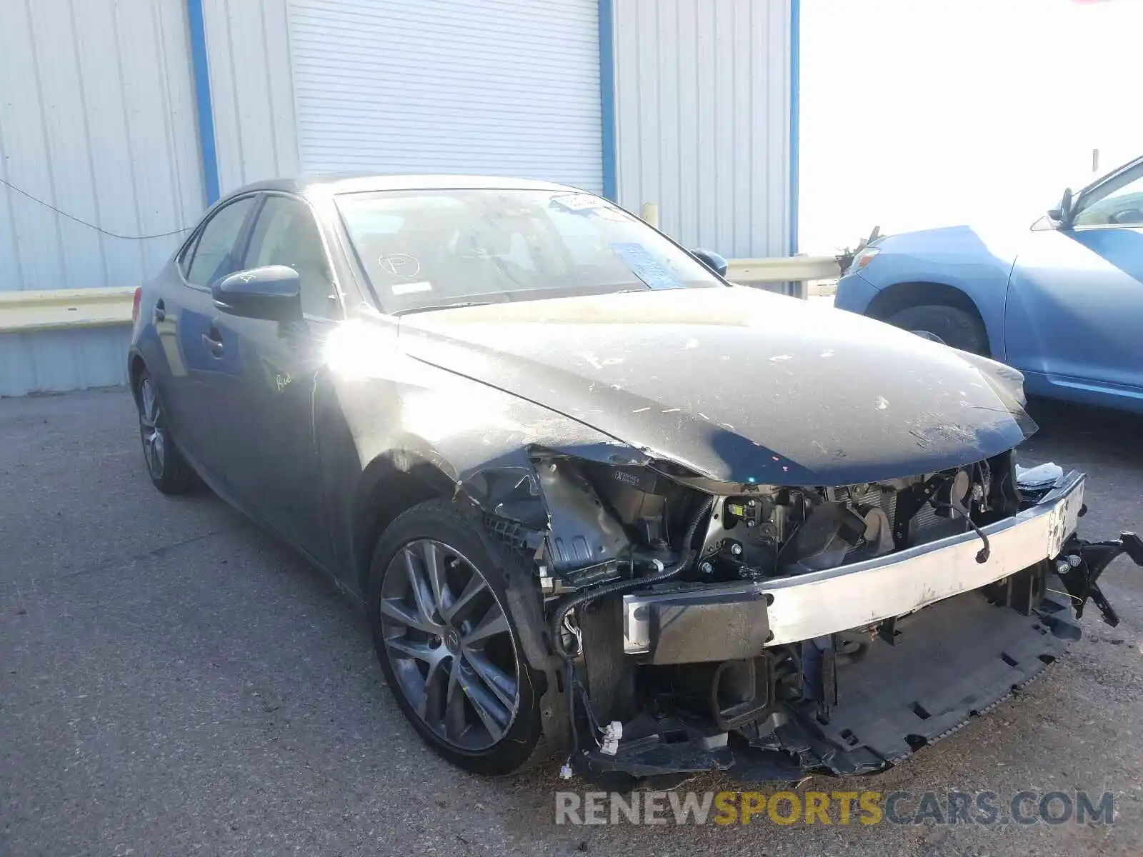 1 Photograph of a damaged car JTHAA1D25L5105416 LEXUS IS 2020