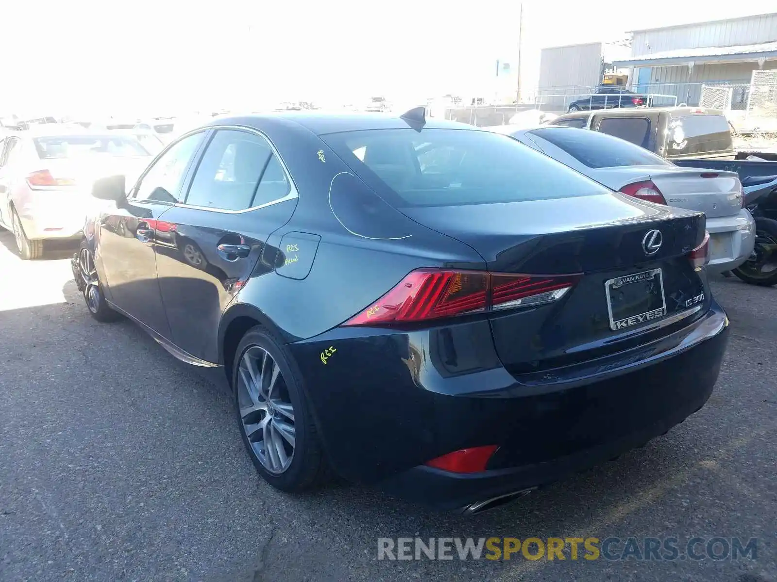 3 Photograph of a damaged car JTHAA1D25L5105416 LEXUS IS 2020