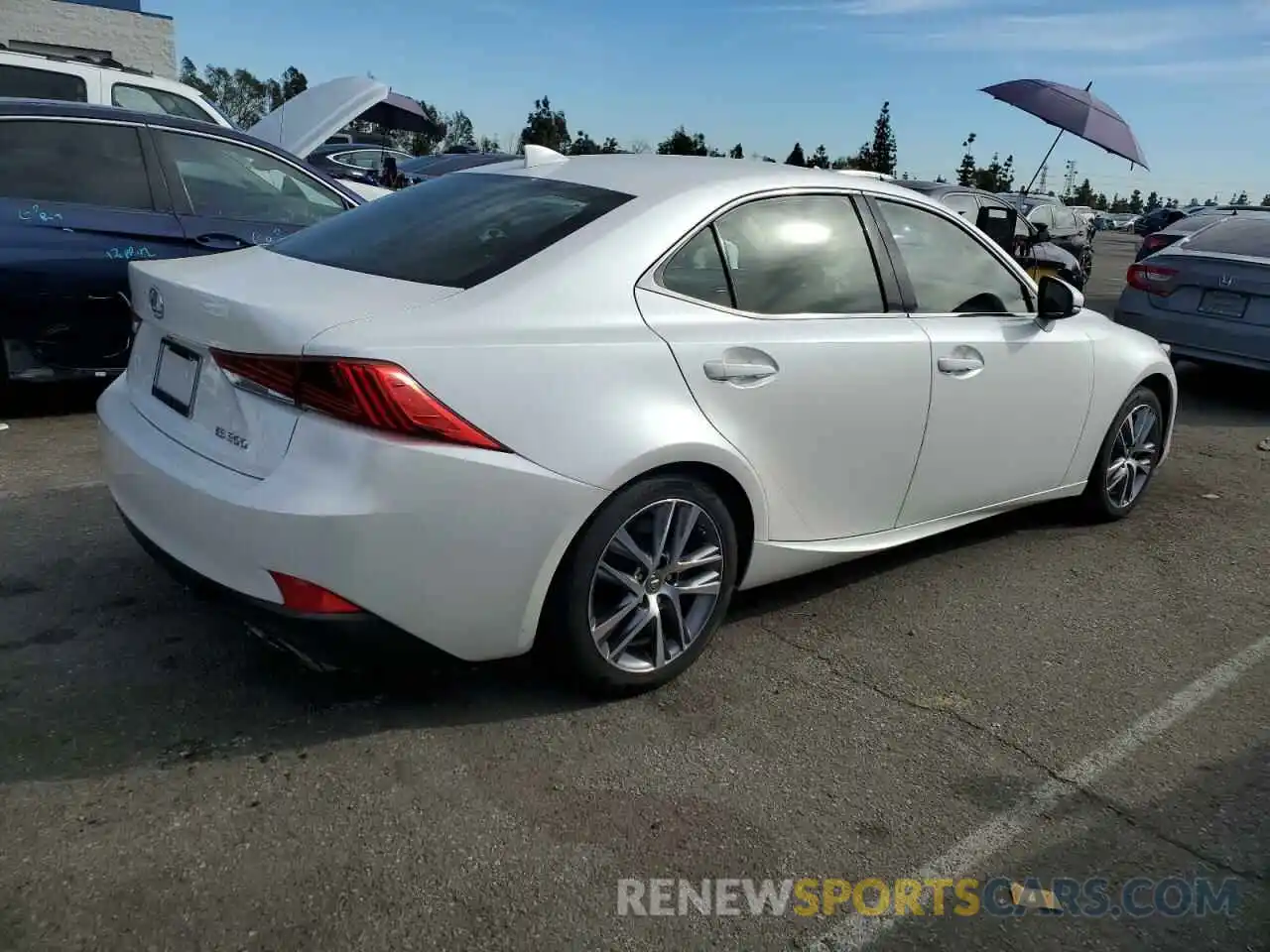 3 Photograph of a damaged car JTHAA1D25L5108851 LEXUS IS 2020