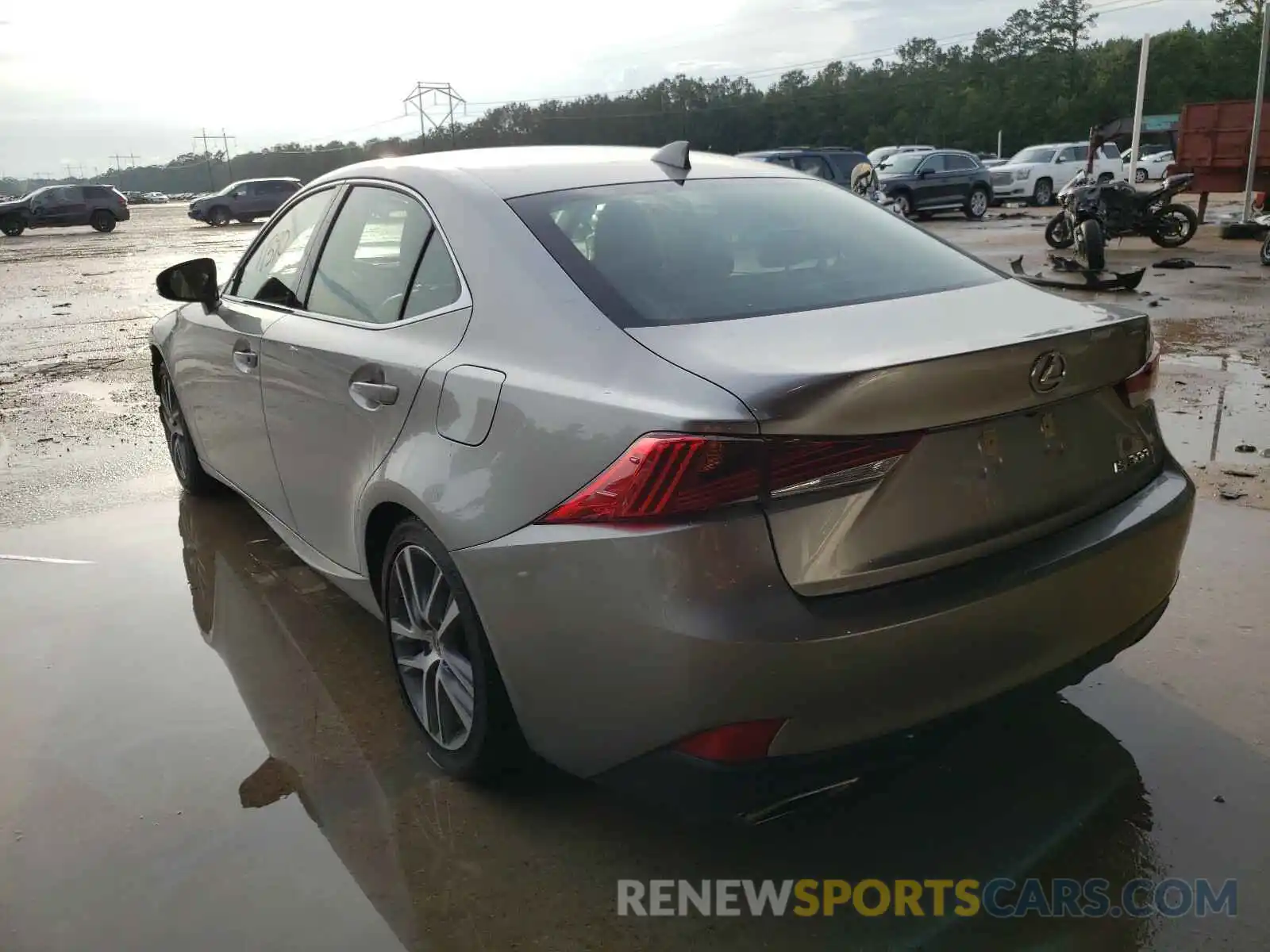 3 Photograph of a damaged car JTHAA1D26L5101634 LEXUS IS 2020