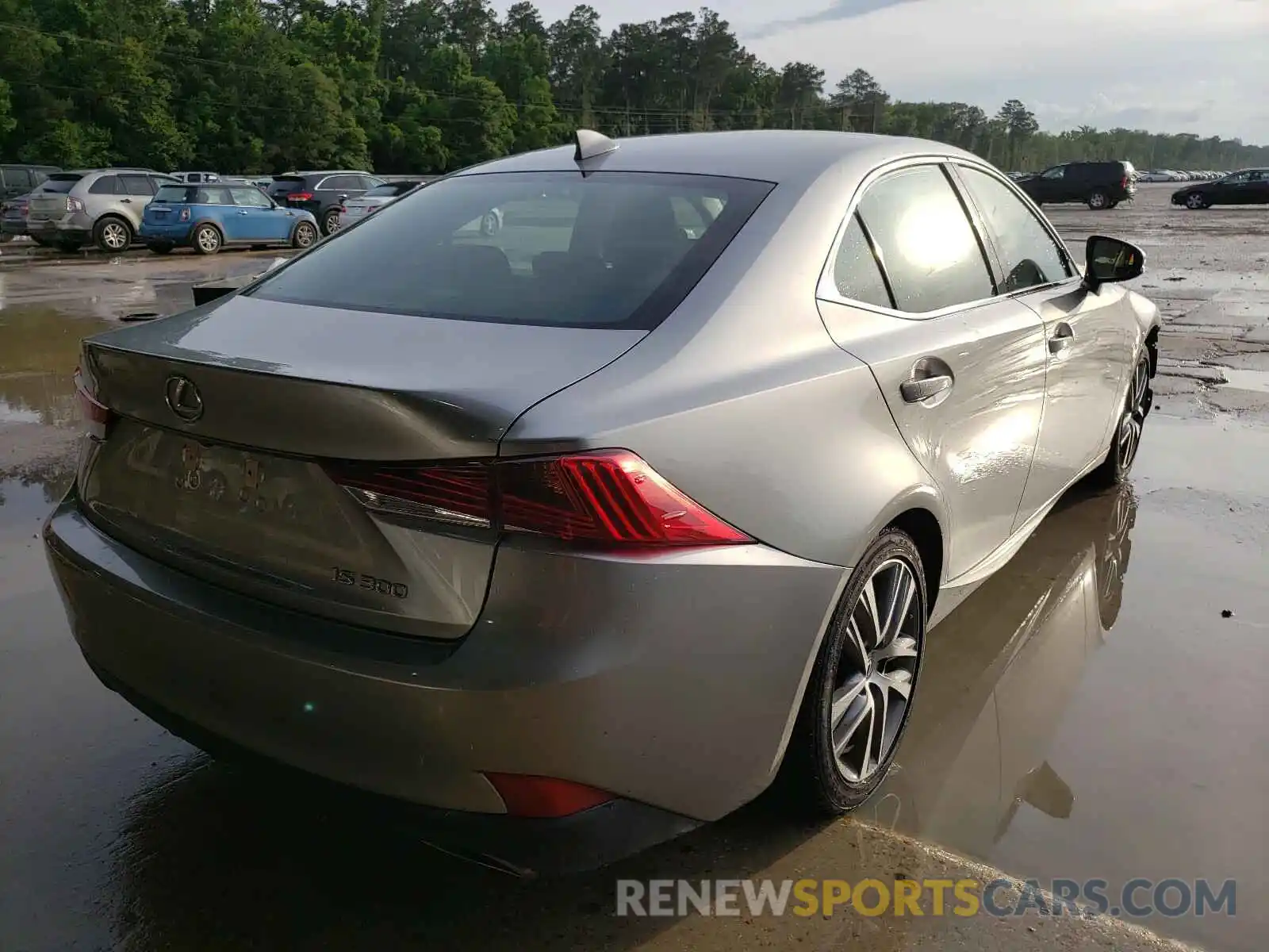 4 Photograph of a damaged car JTHAA1D26L5101634 LEXUS IS 2020