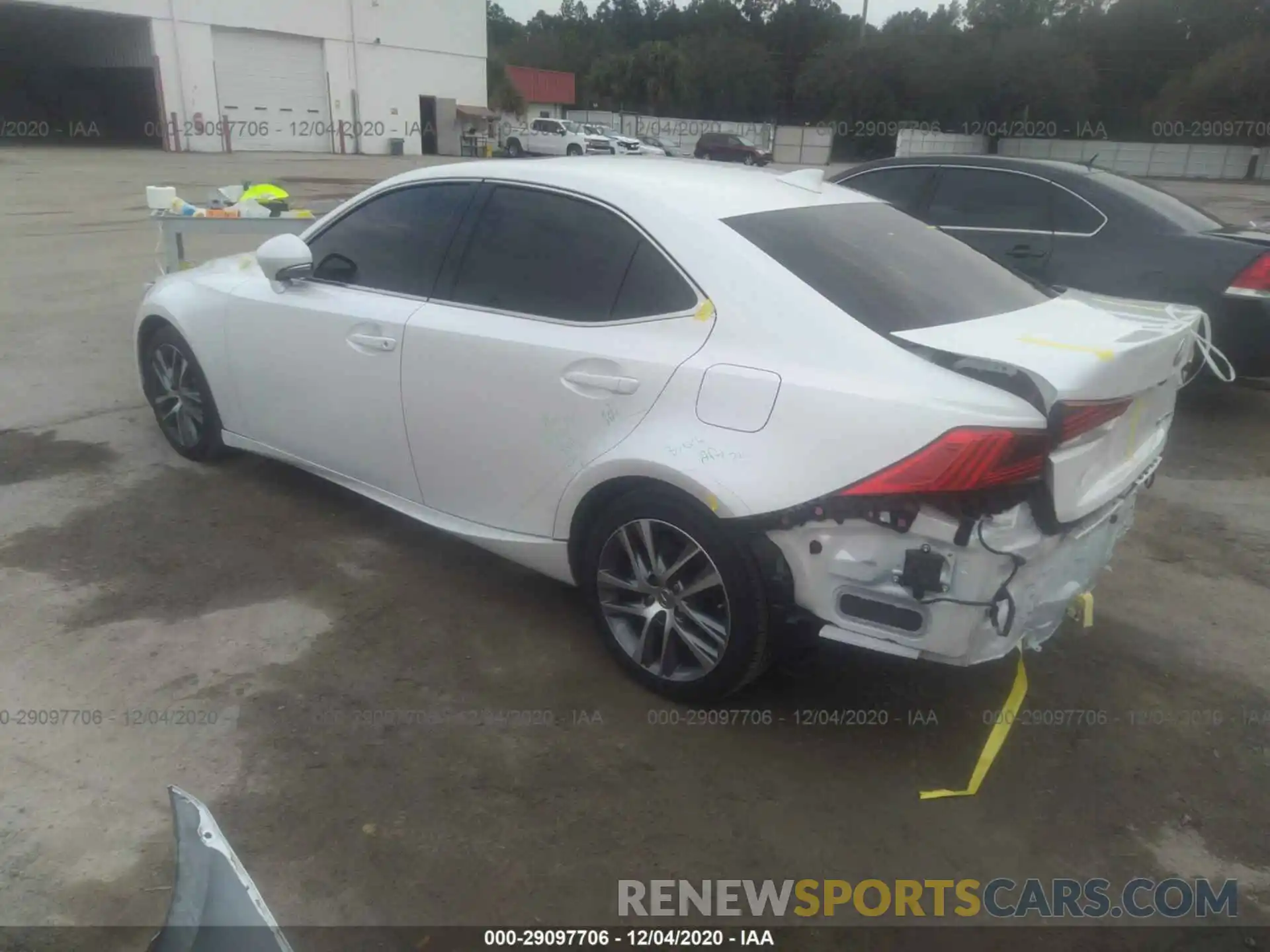 3 Photograph of a damaged car JTHAA1D26L5103769 LEXUS IS 2020