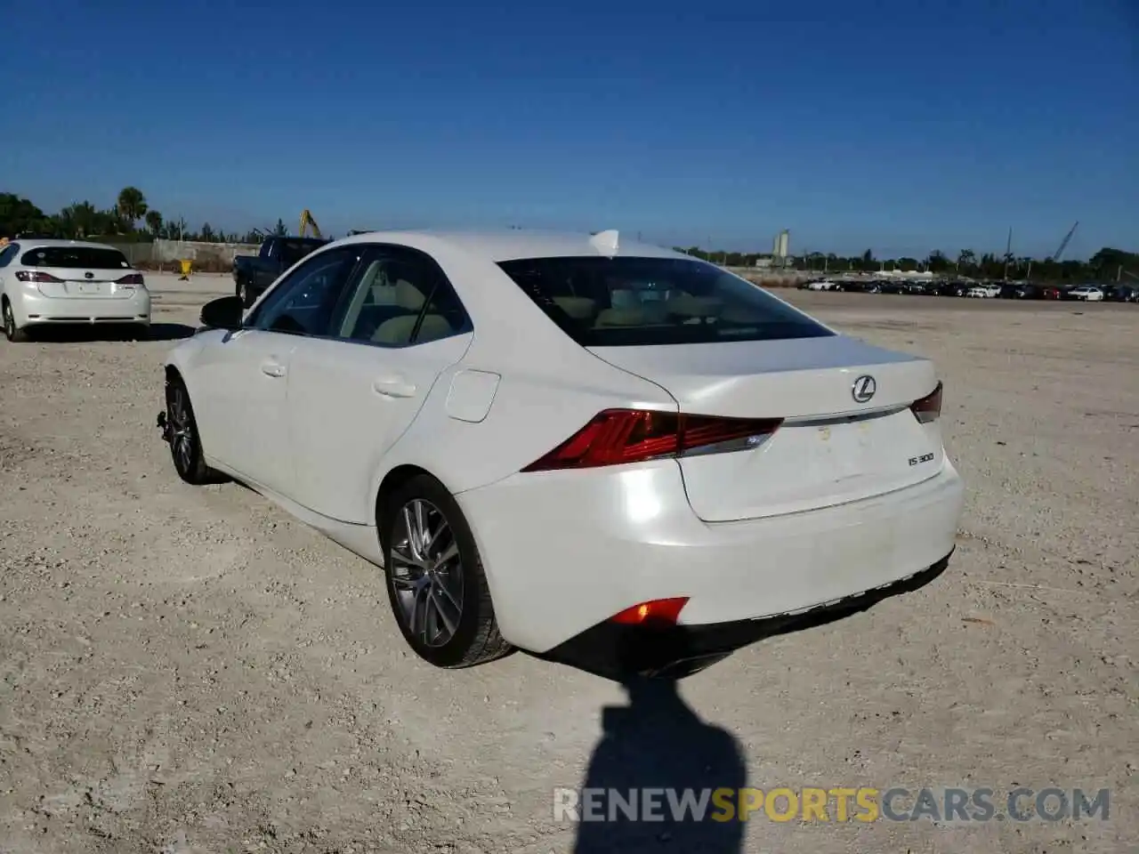 3 Photograph of a damaged car JTHAA1D26L5106414 LEXUS IS 2020