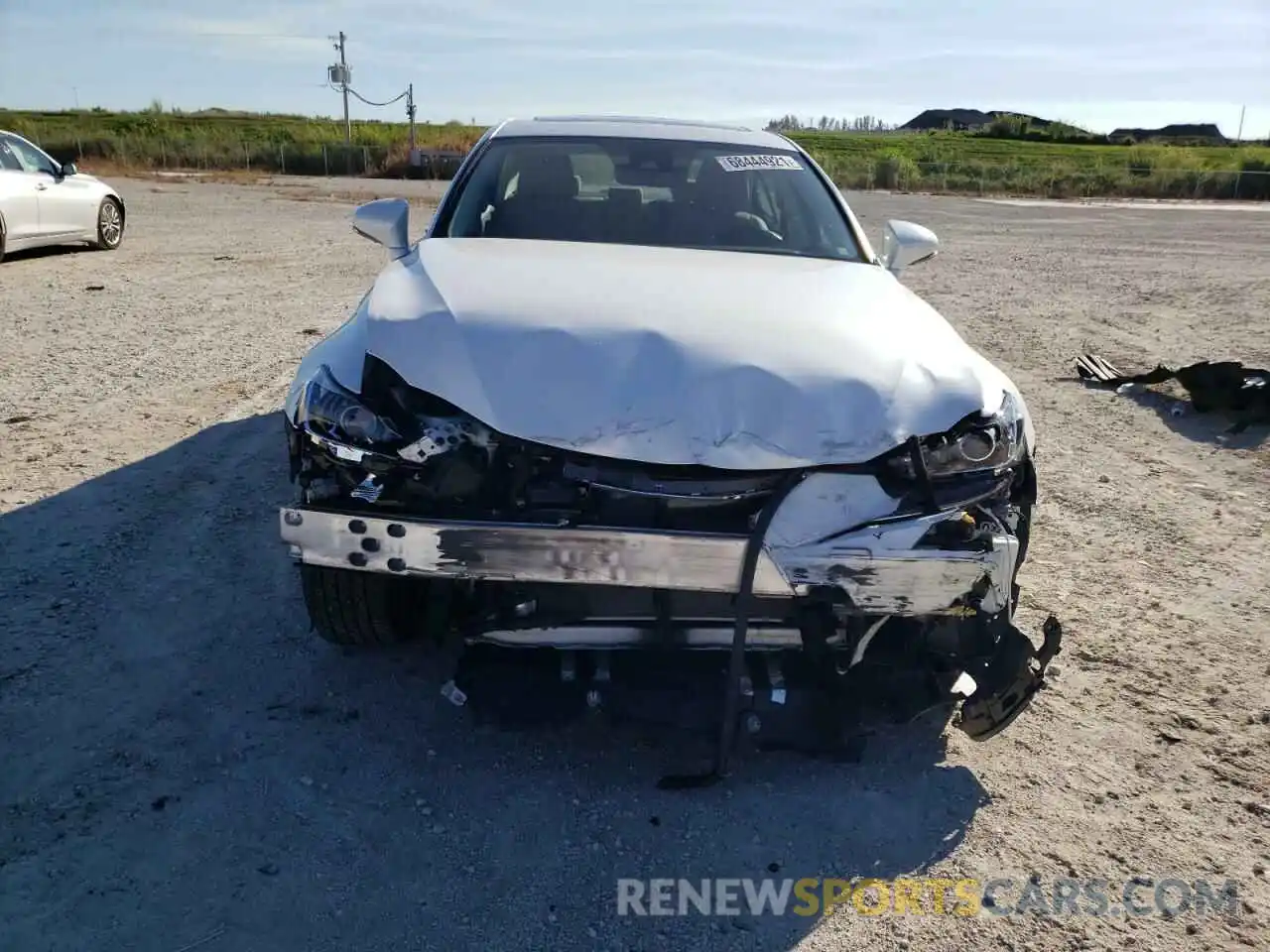 9 Photograph of a damaged car JTHAA1D26L5106414 LEXUS IS 2020