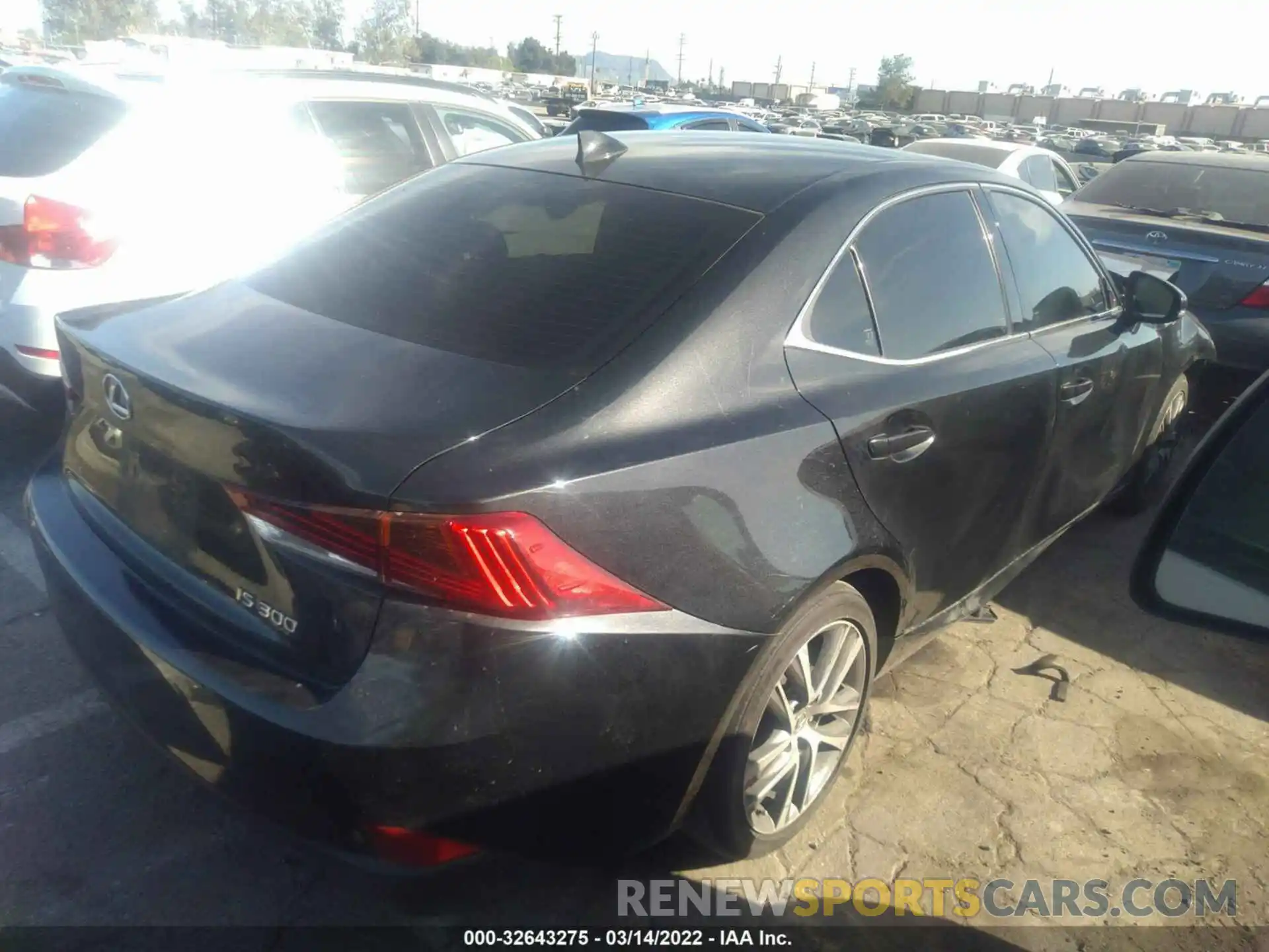 4 Photograph of a damaged car JTHAA1D26L5108745 LEXUS IS 2020