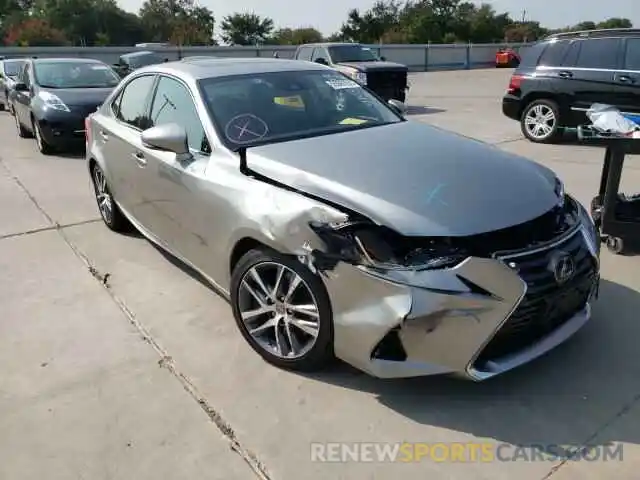 1 Photograph of a damaged car JTHAA1D28L5108665 LEXUS IS 2020