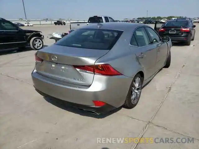 4 Photograph of a damaged car JTHAA1D28L5108665 LEXUS IS 2020