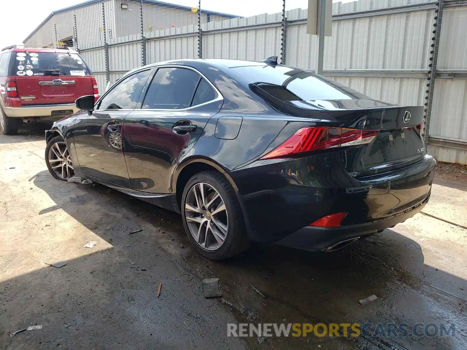 3 Photograph of a damaged car JTHAA1D29L5106939 LEXUS IS 2020