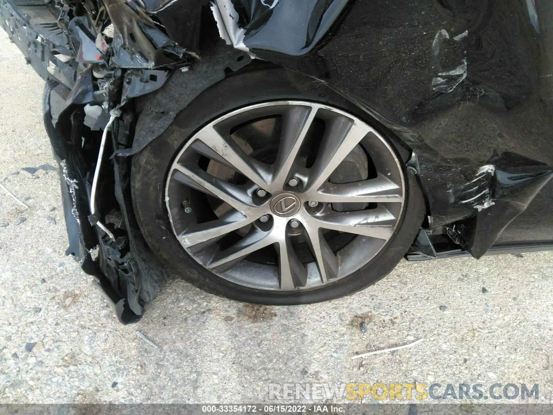 12 Photograph of a damaged car JTHAA1D2XL5103497 LEXUS IS 2020