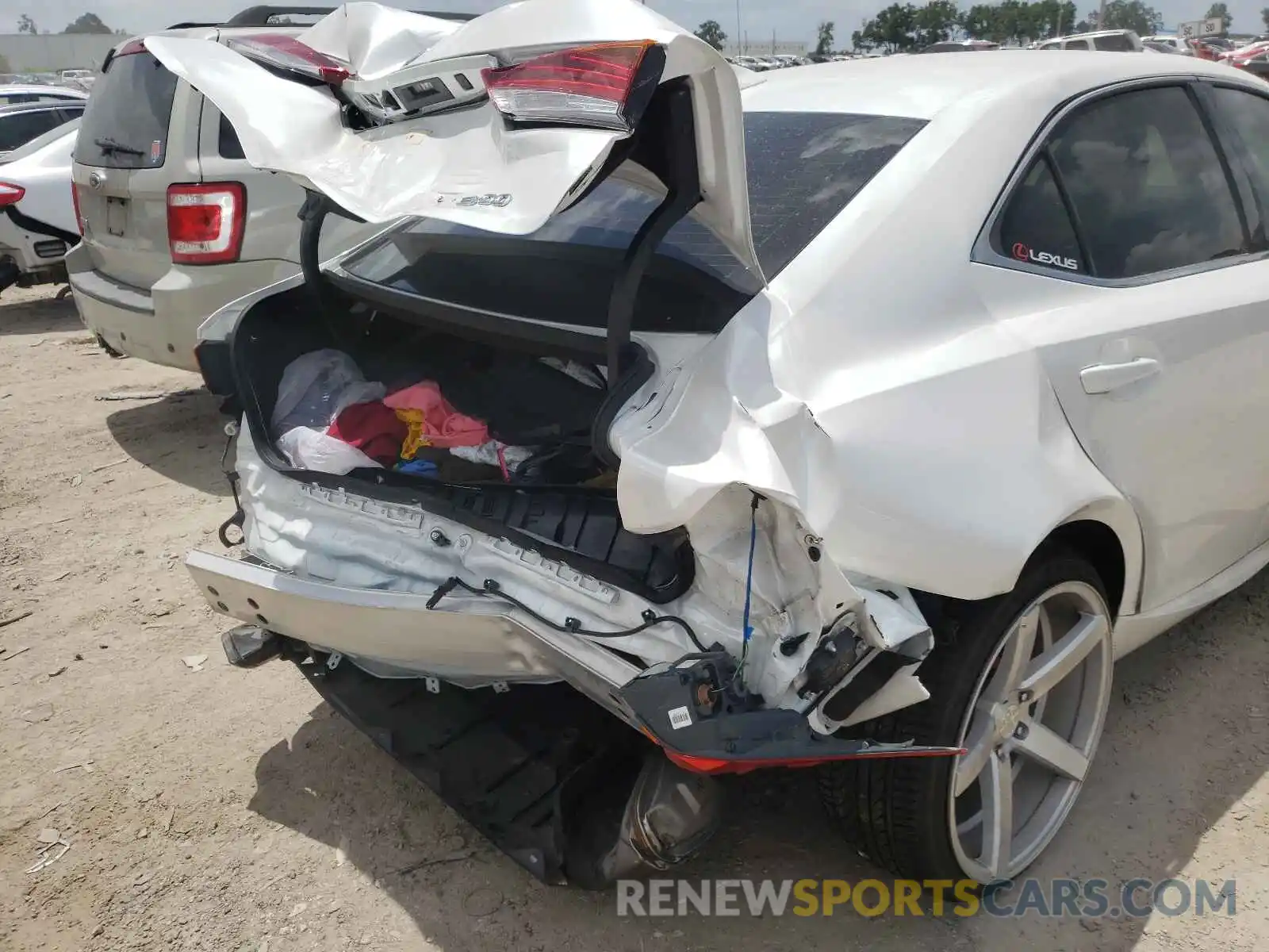 9 Photograph of a damaged car JTHAA1D2XL5104214 LEXUS IS 2020