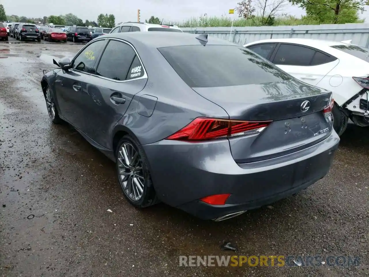 3 Photograph of a damaged car JTHD81F28L5041524 LEXUS IS 2020